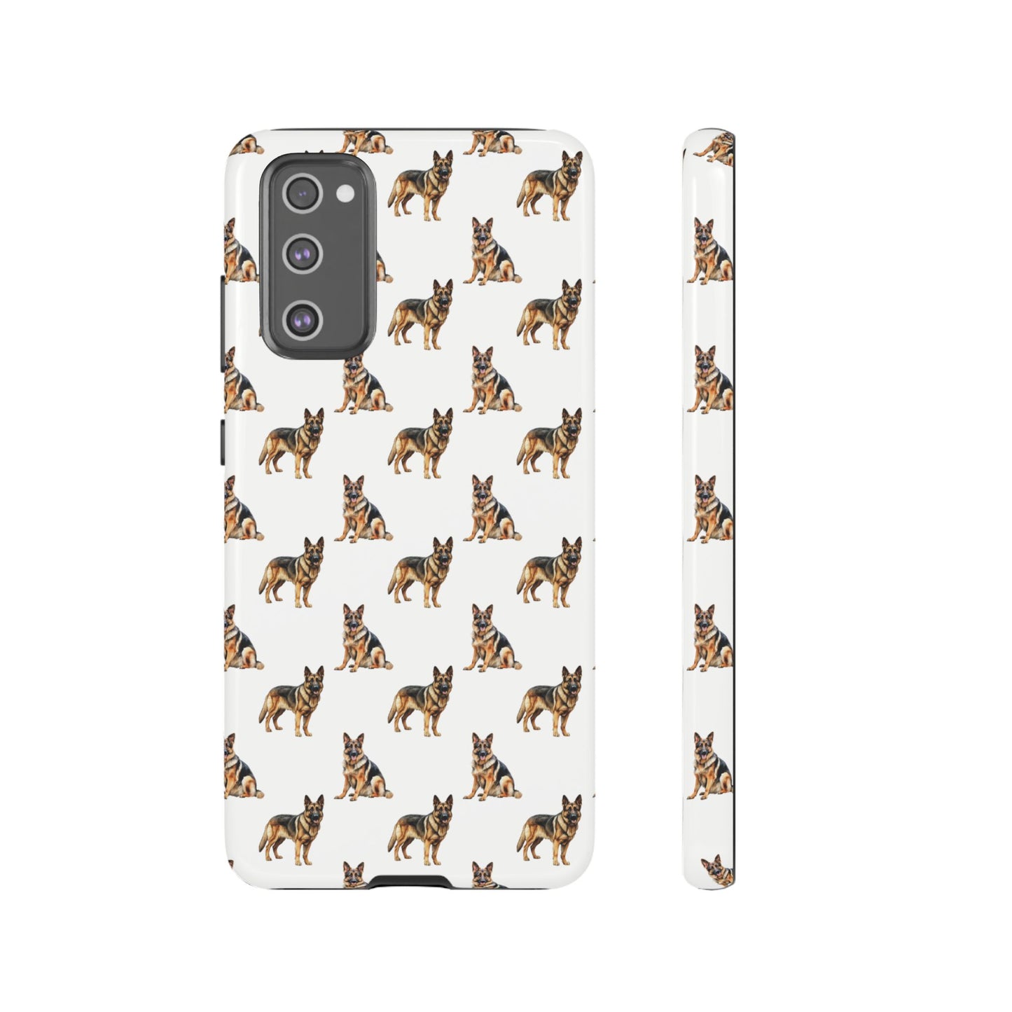 German Shepherd Phone Case White