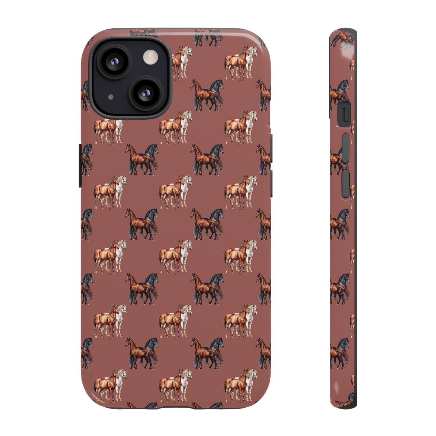 Horse Phone Case Brown