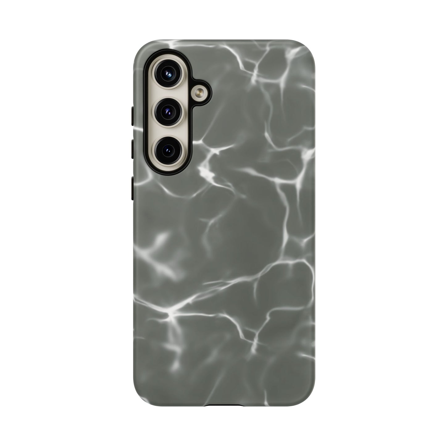 Marble Print Phone Case Gray