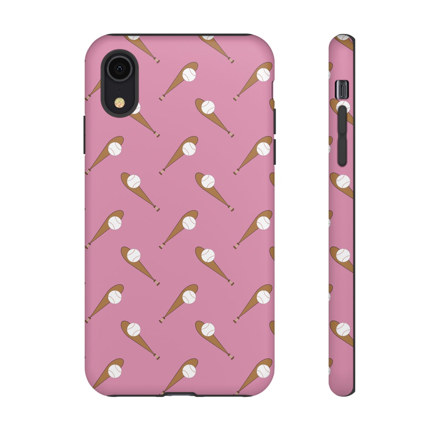 Baseball Phone Case Pink