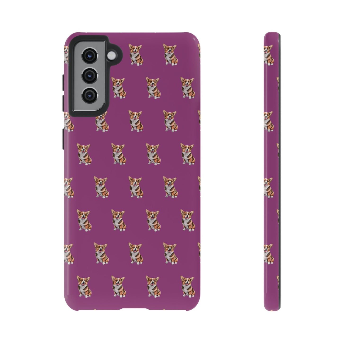 Corgi Phone Case Pink