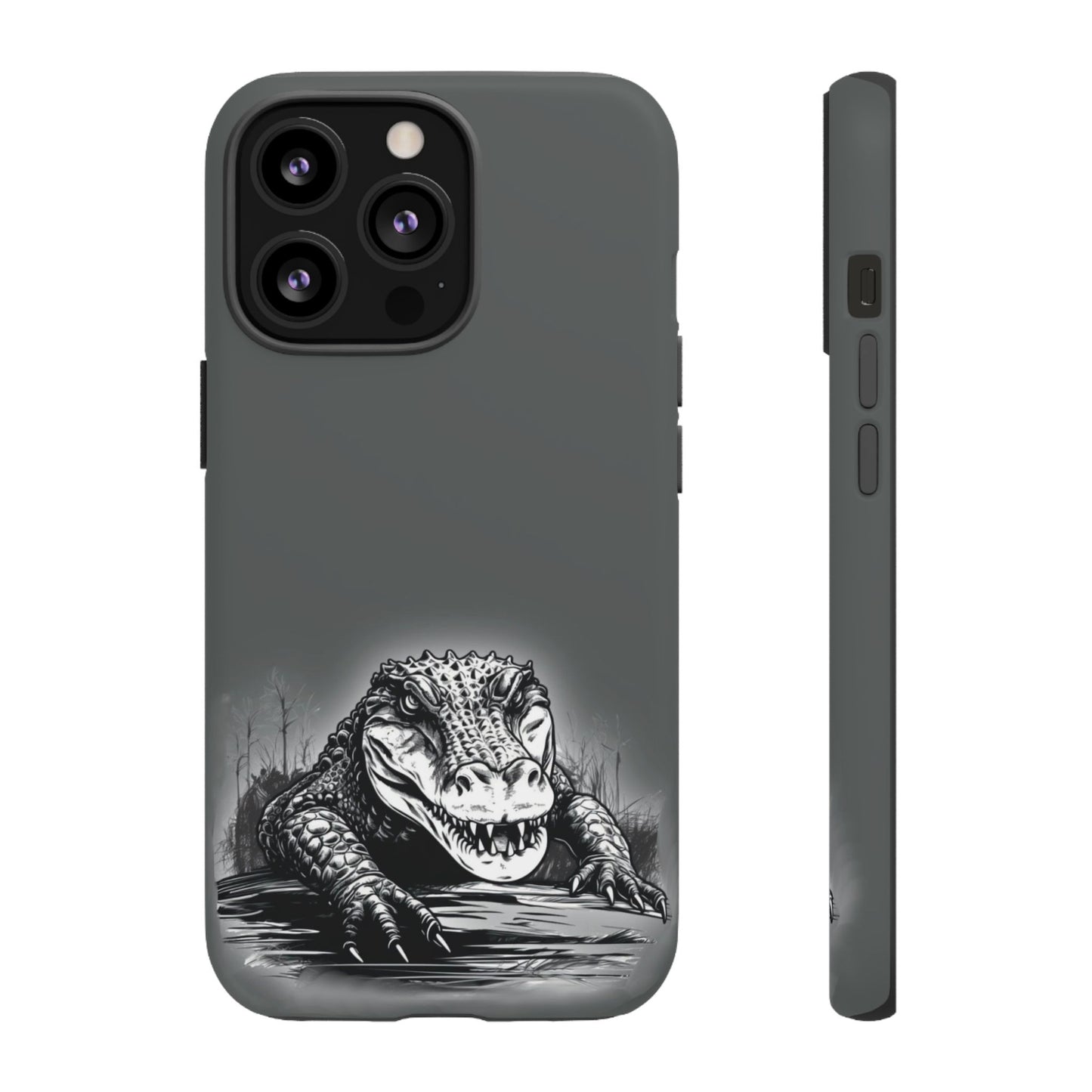 Gator Phone Case Gray