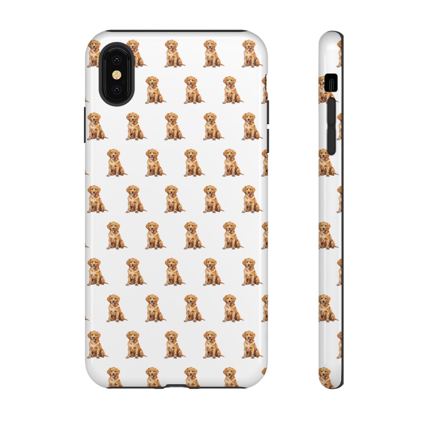 Golden Retriever Phone Case White