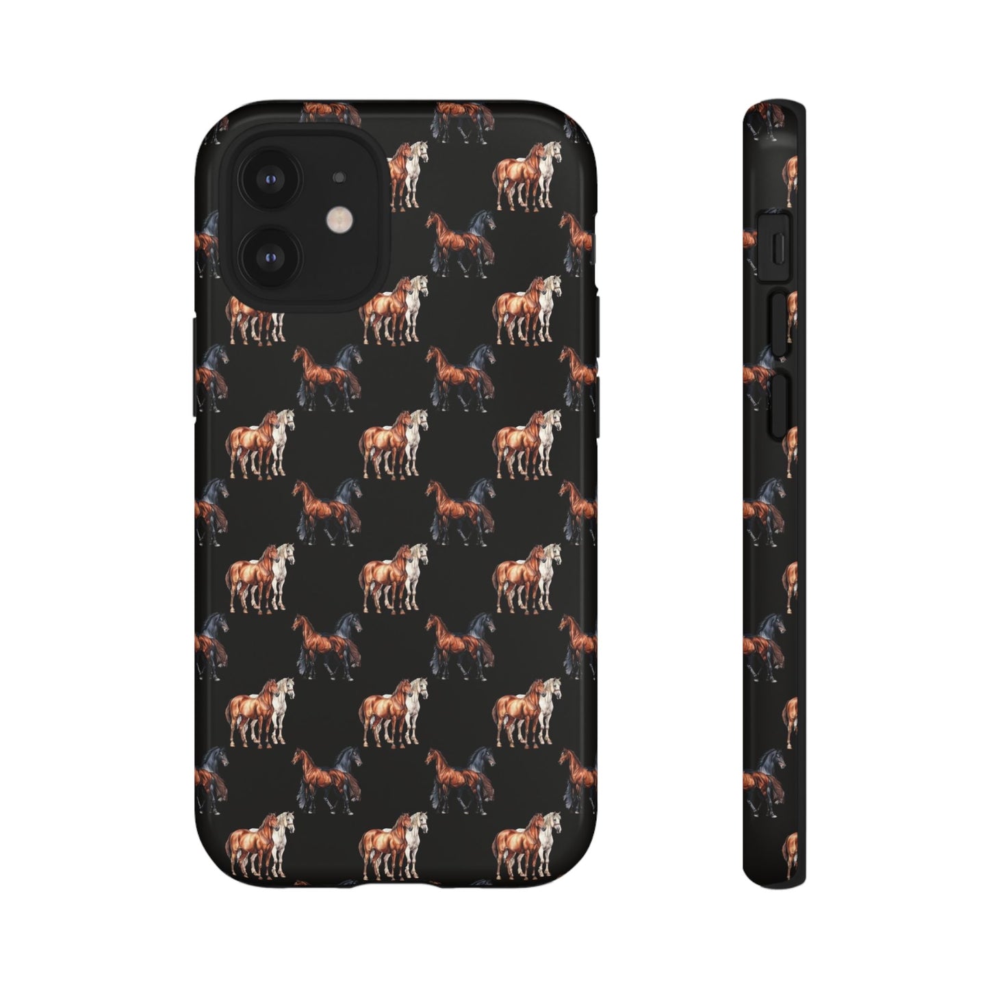 Horse Phone Case Black