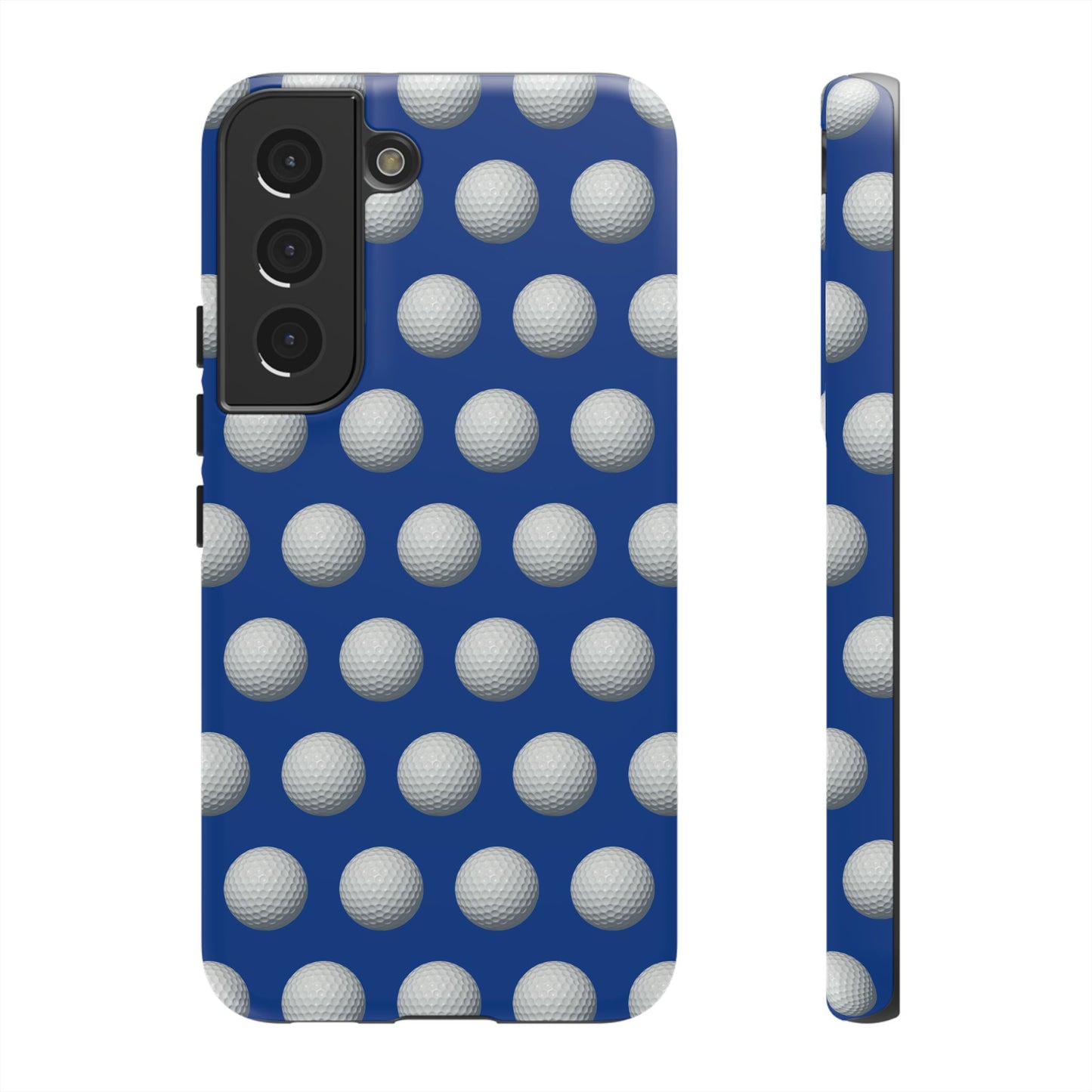 Golf Ball Phone Case Blue