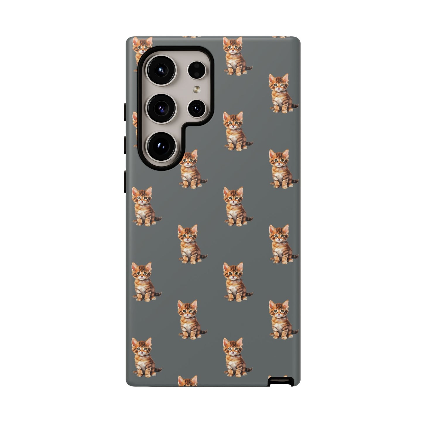 Cat Phone Case Gray