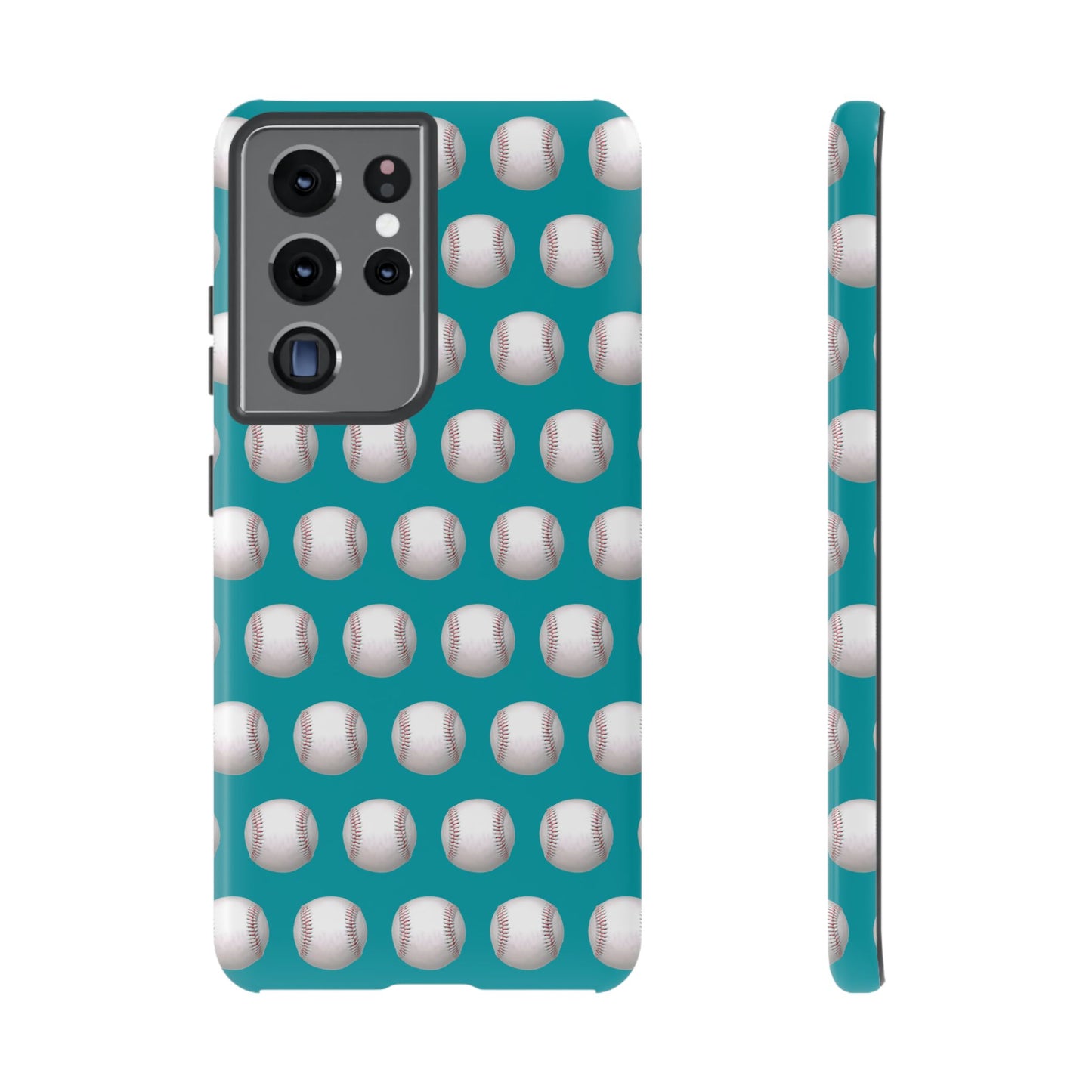 Baseball Phone Case Teal