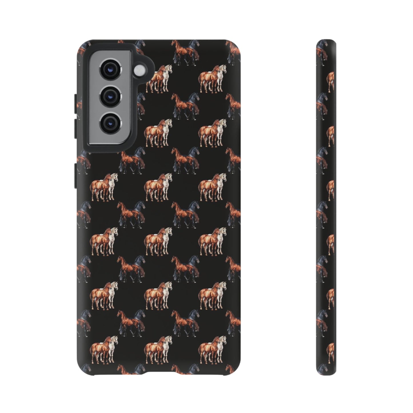 Horse Phone Case Black