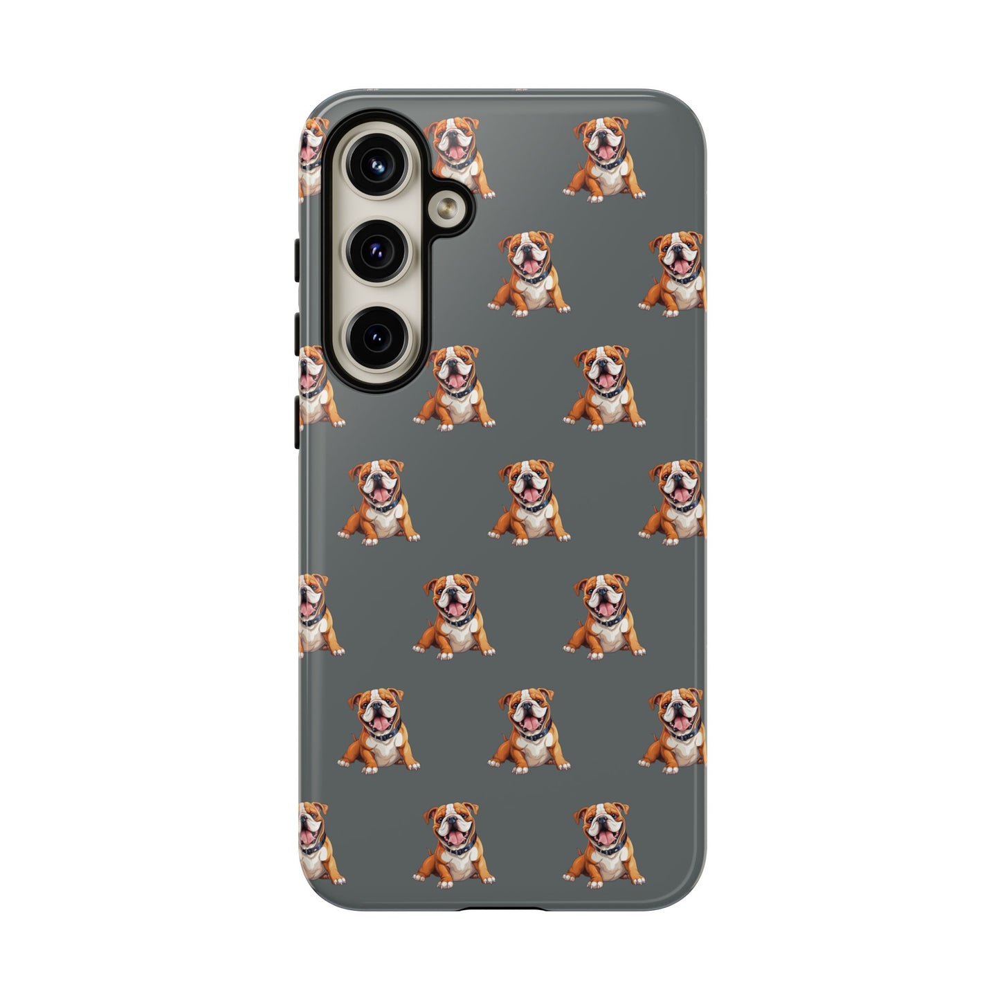 Bulldog Phone Case Gray