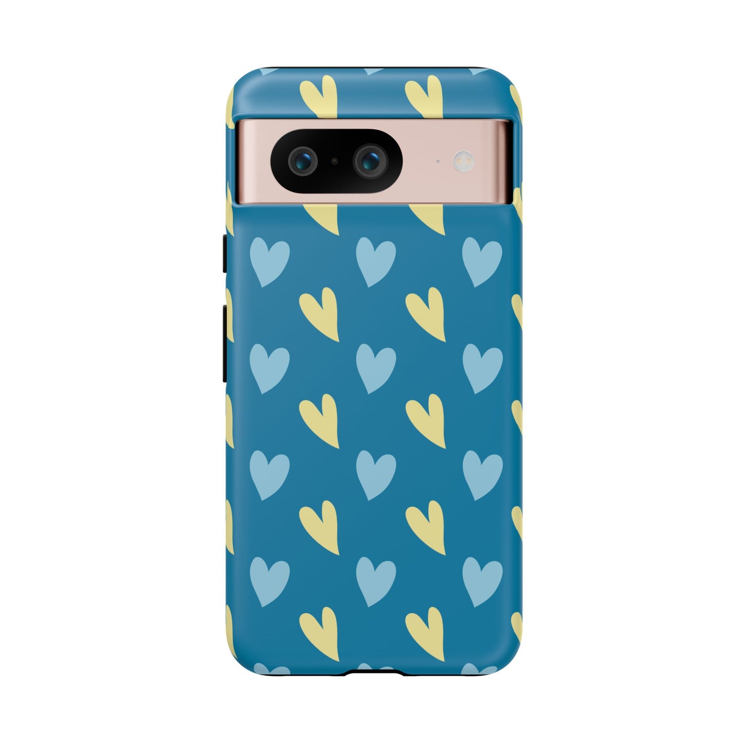 Heart Phone Case Blue