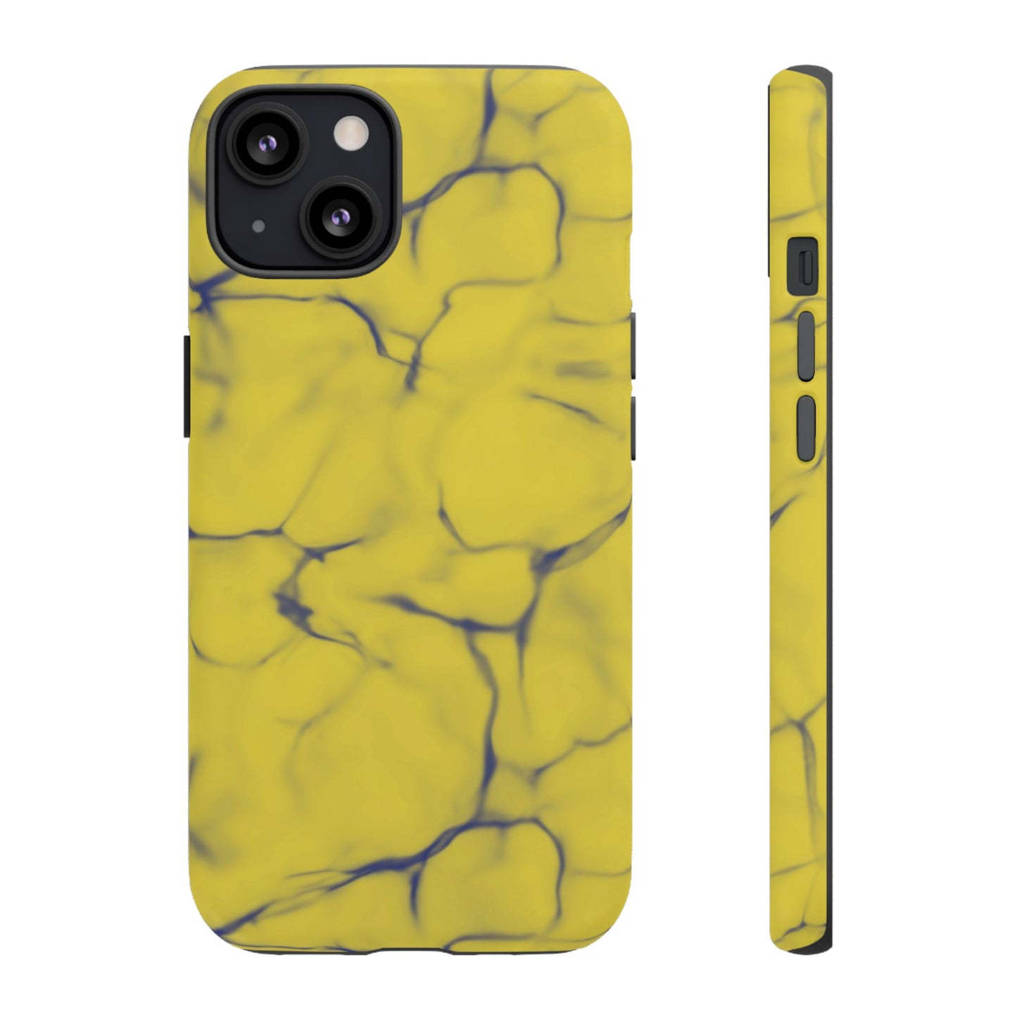 Marble Phone Case Yellow