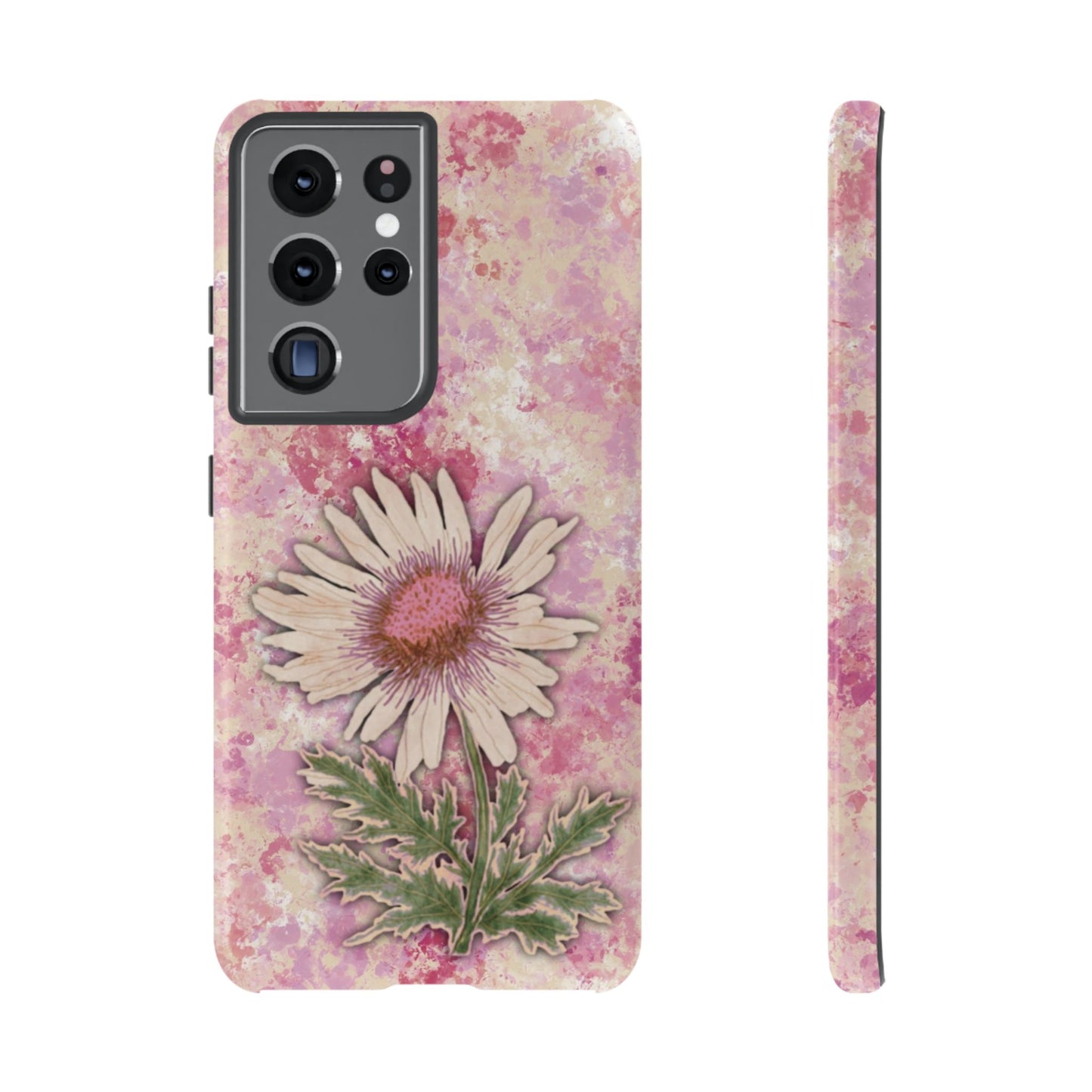 Daisy Phone Case Pink