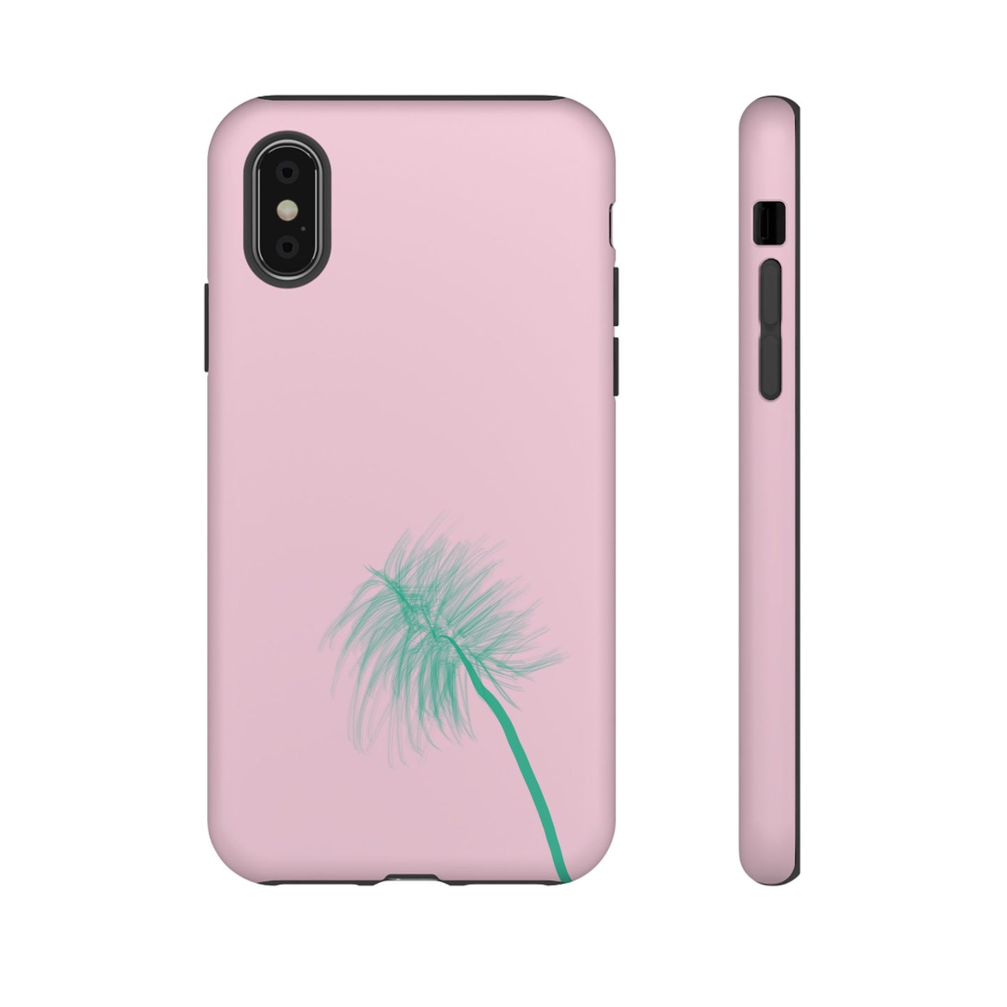 Dandelion Blowball Phone Case Pink