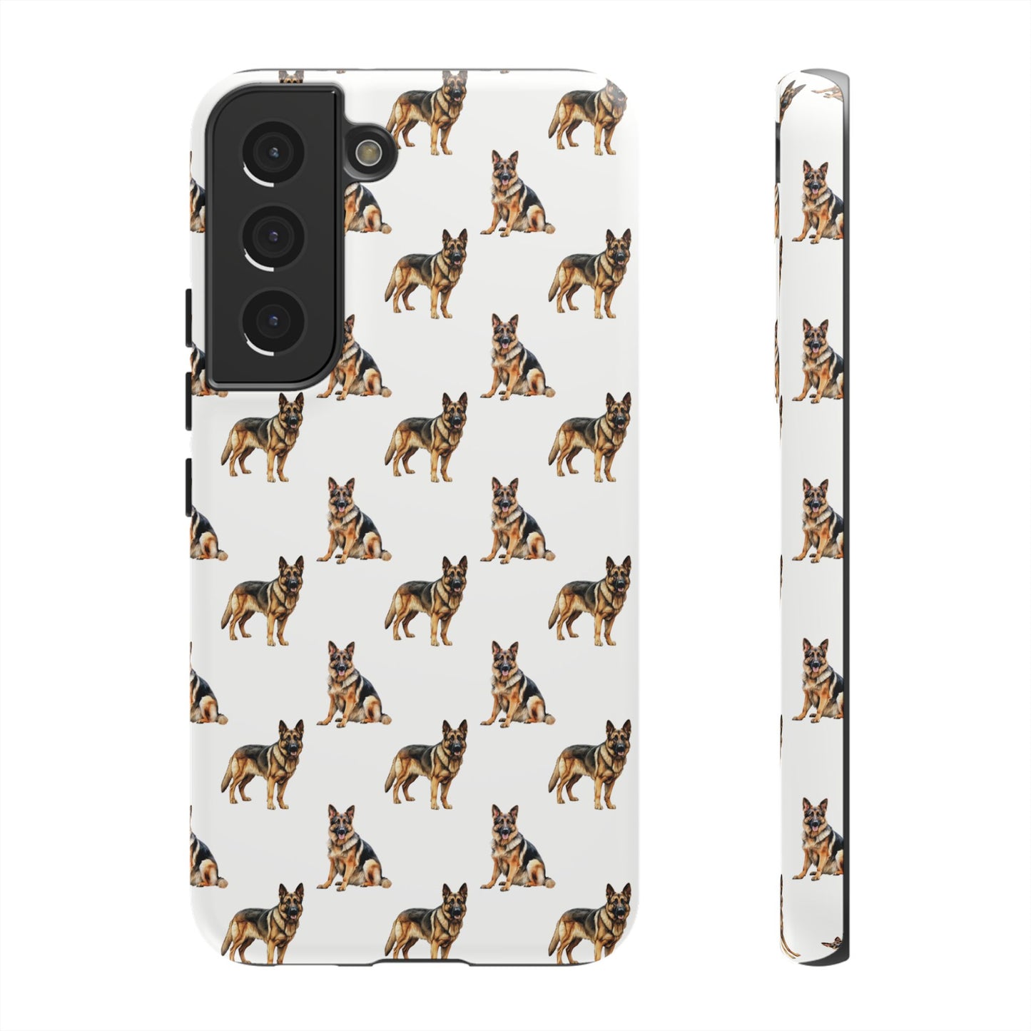 German Shepherd Phone Case White