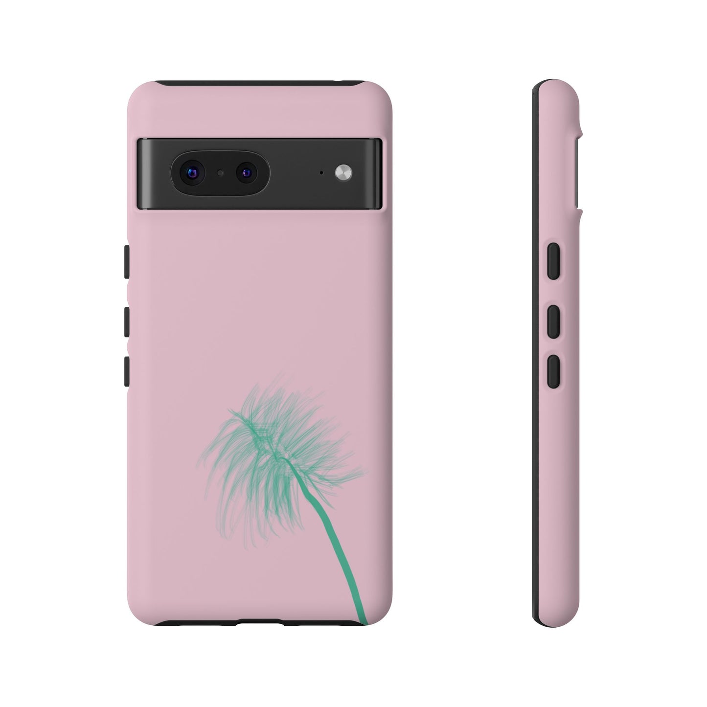 Dandelion Blowball Phone Case Pink