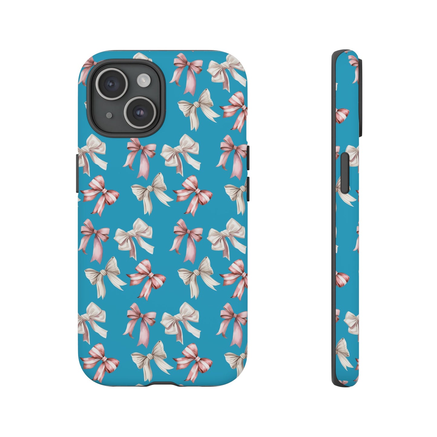 Bow Phone Case Turquoise