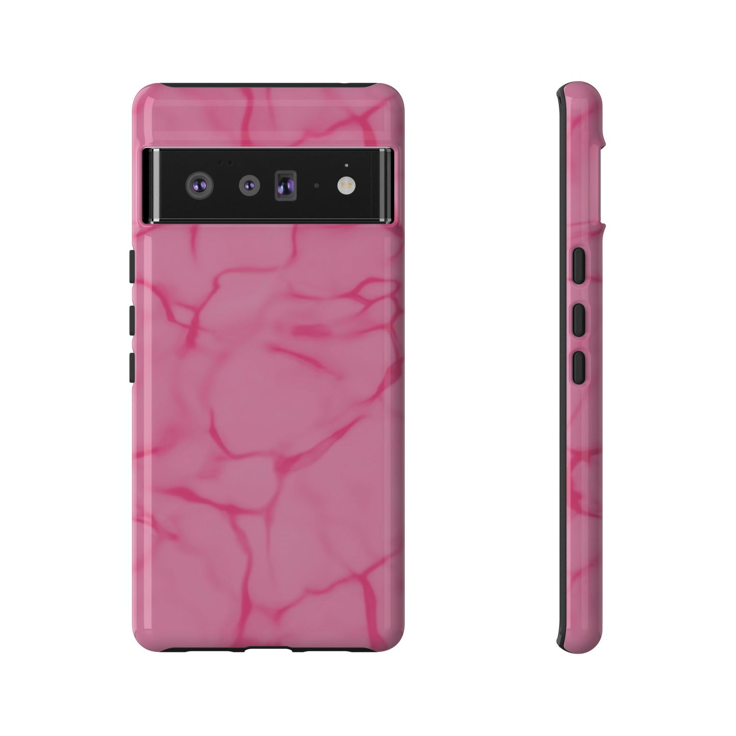 Marble Phone Case Pink on Pink