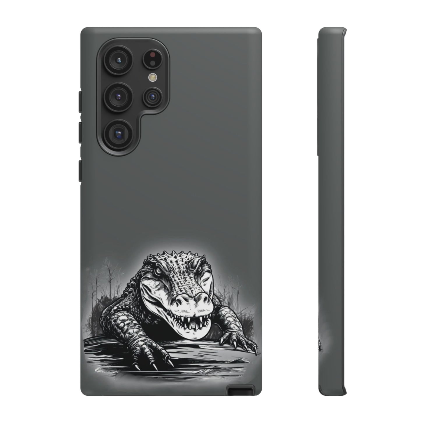 Gator Phone Case Gray