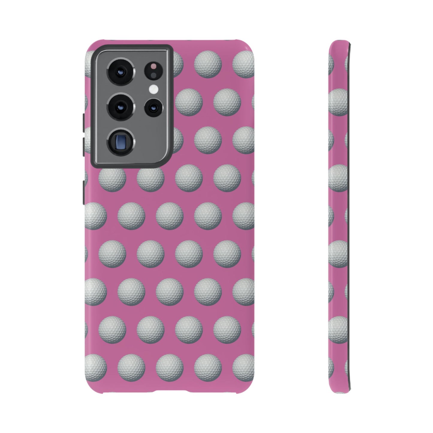 Golf Ball Phone Case Pink