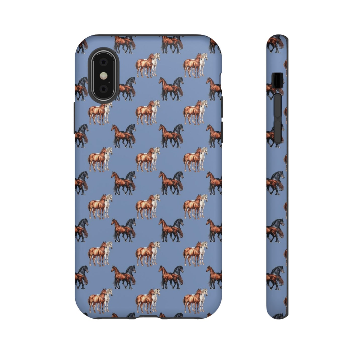 Horse Phone Case Blue