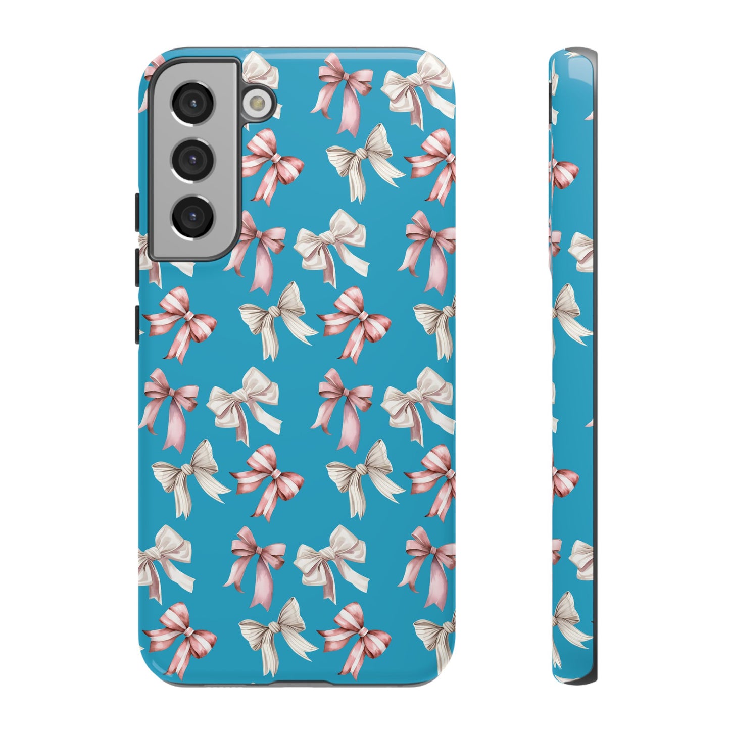 Bow Phone Case Turquoise