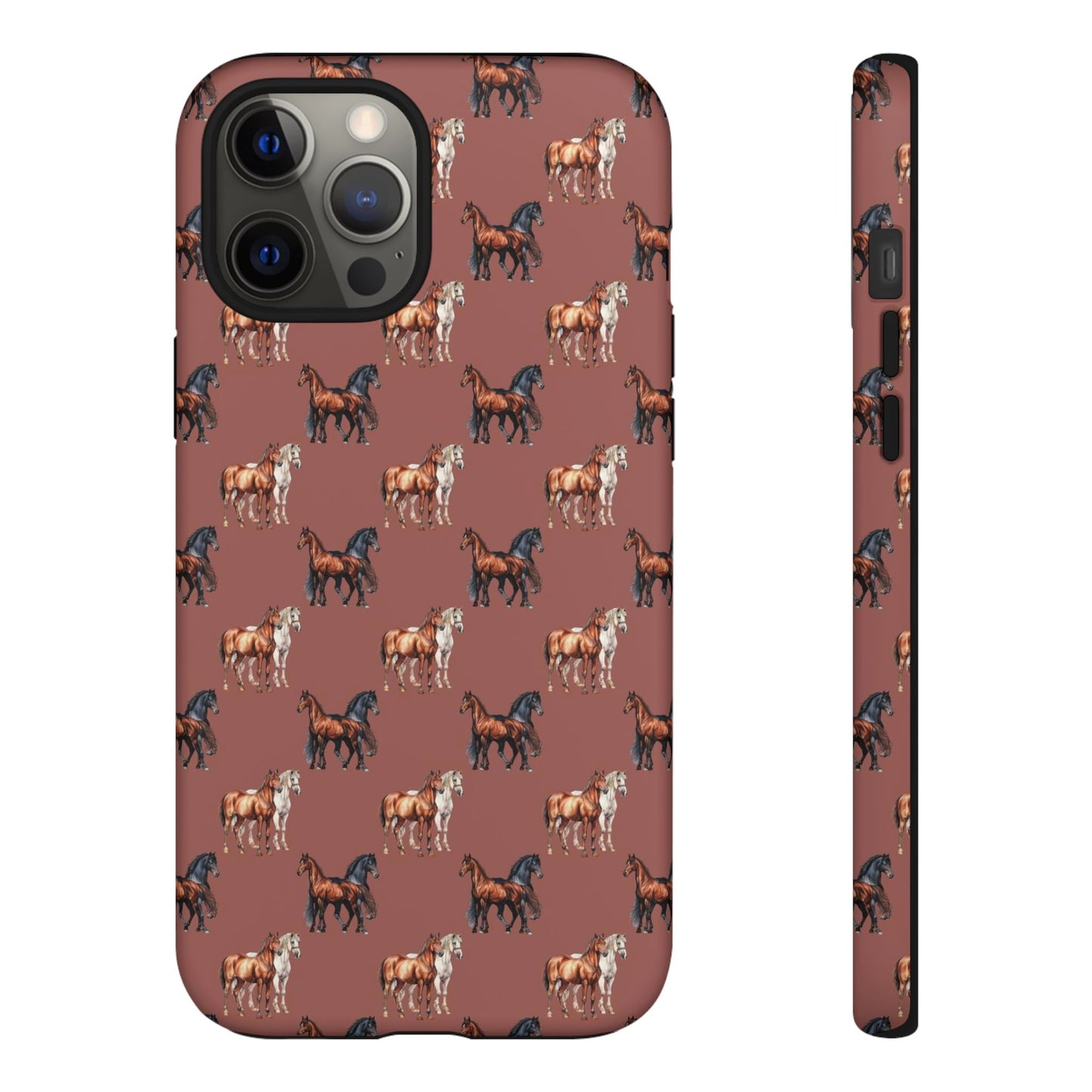 Horse Phone Case Brown