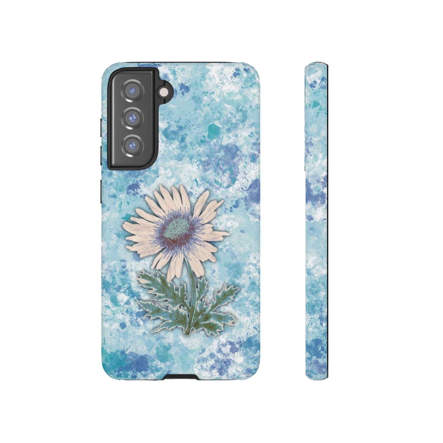 Daisy Phone Case Blue