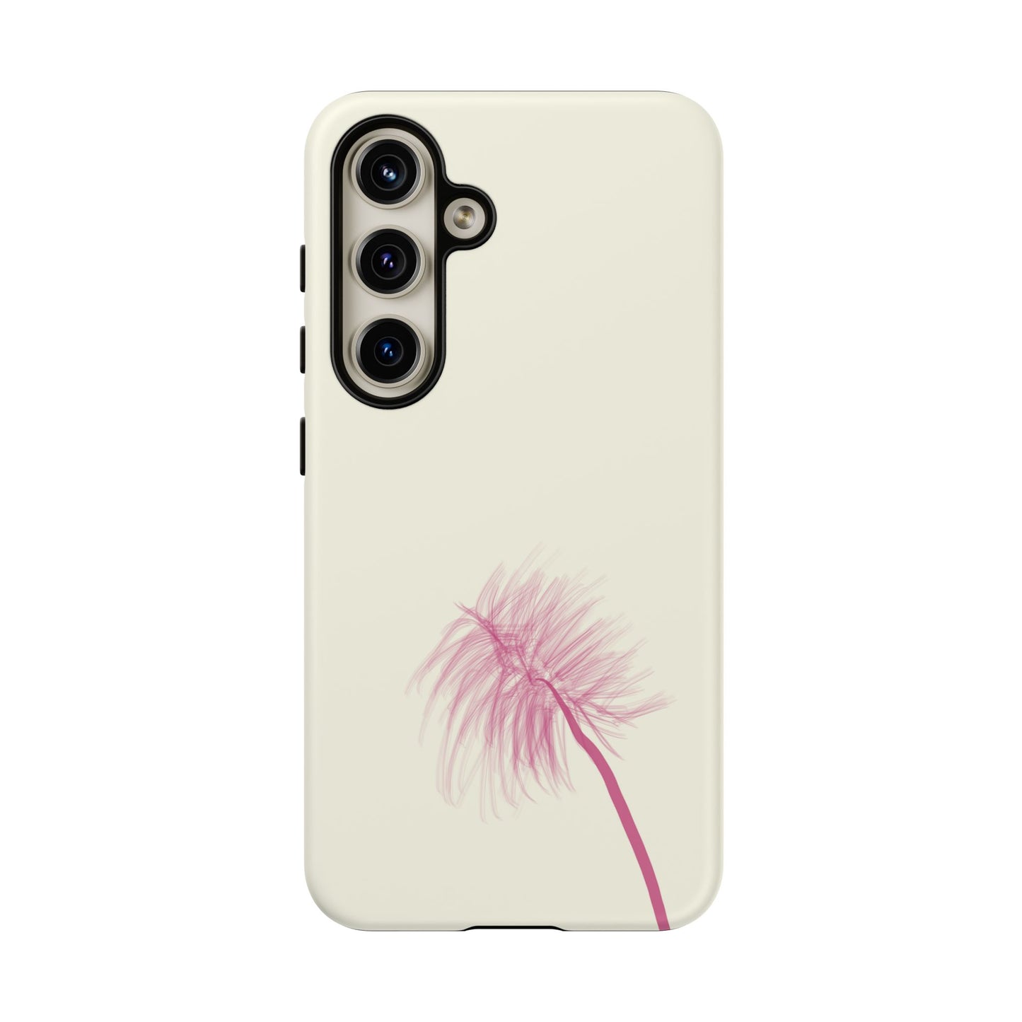 Dandelion Blowball Phone Case Cream