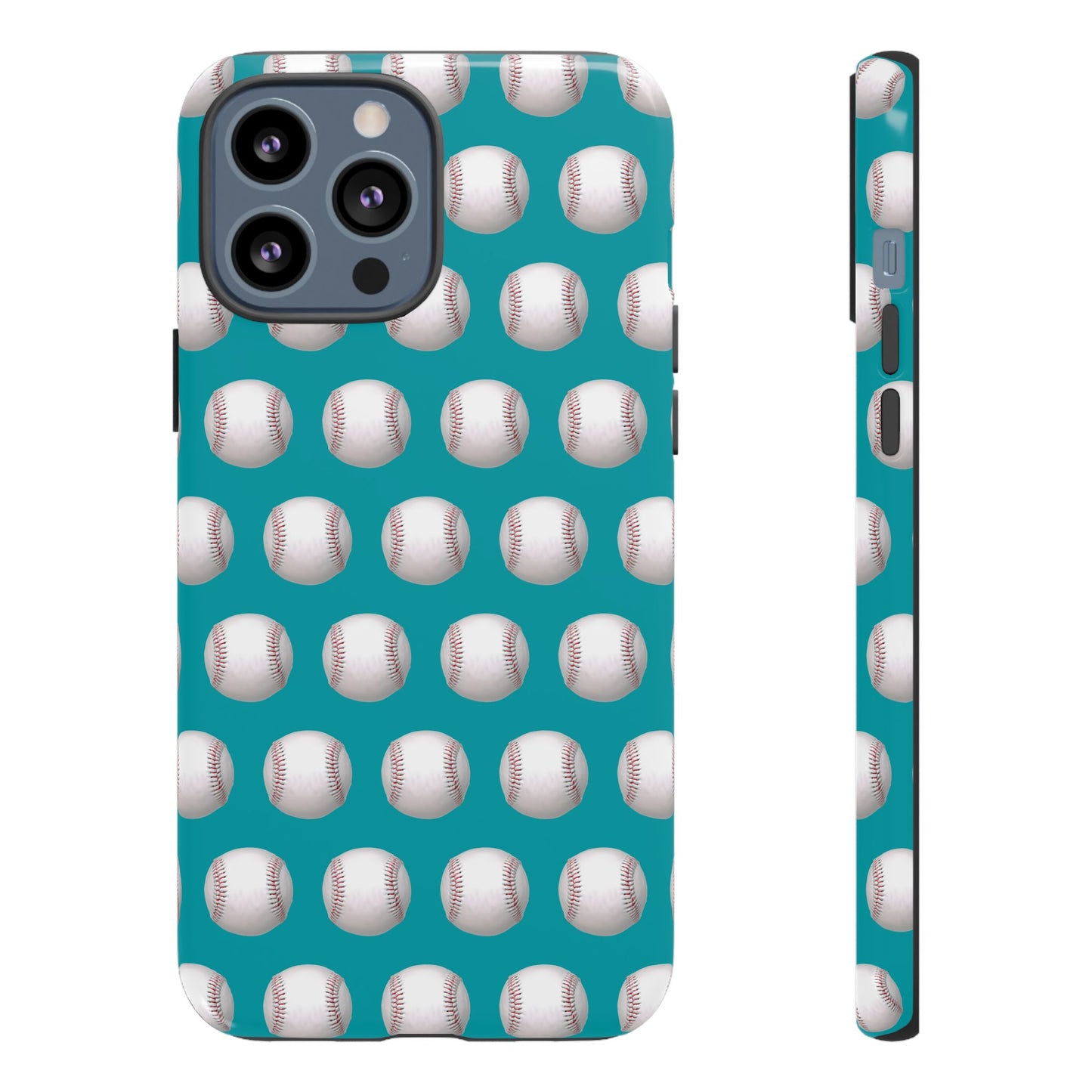 Baseball Phone Case Teal