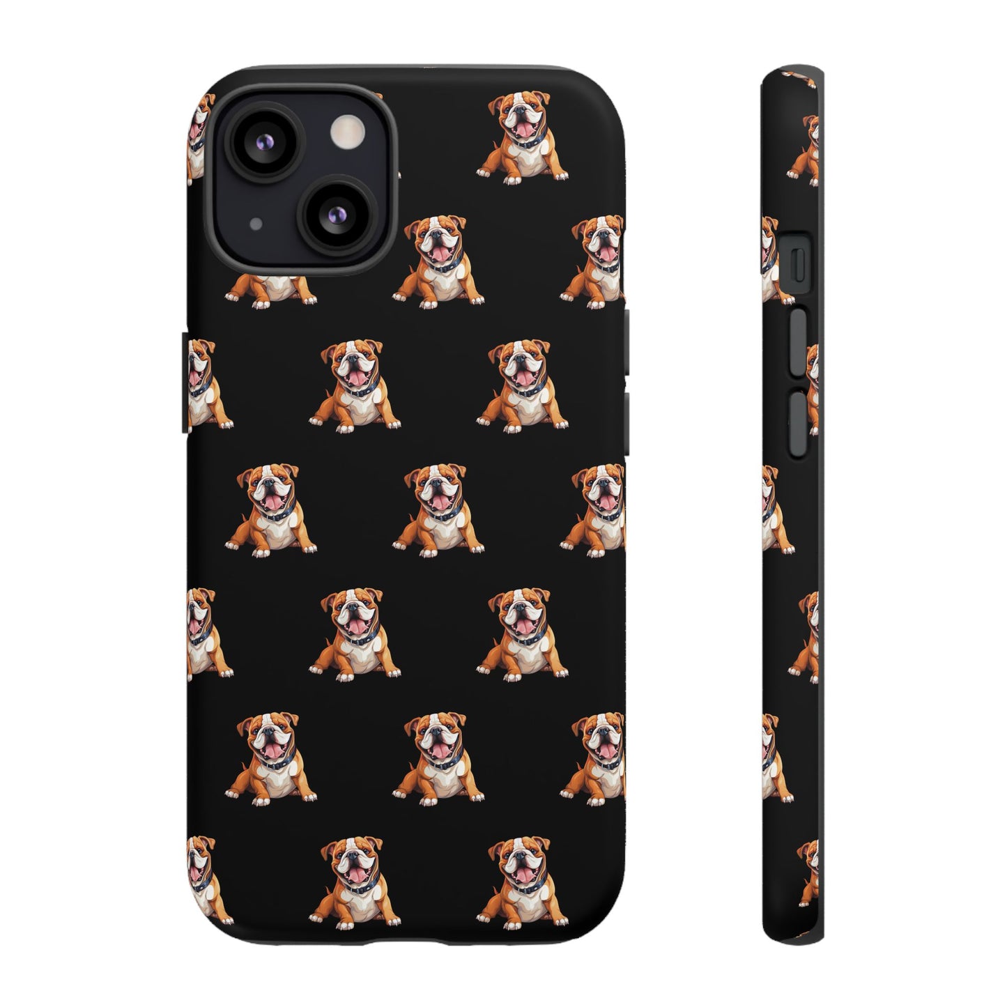 Bulldog Phone Case Black