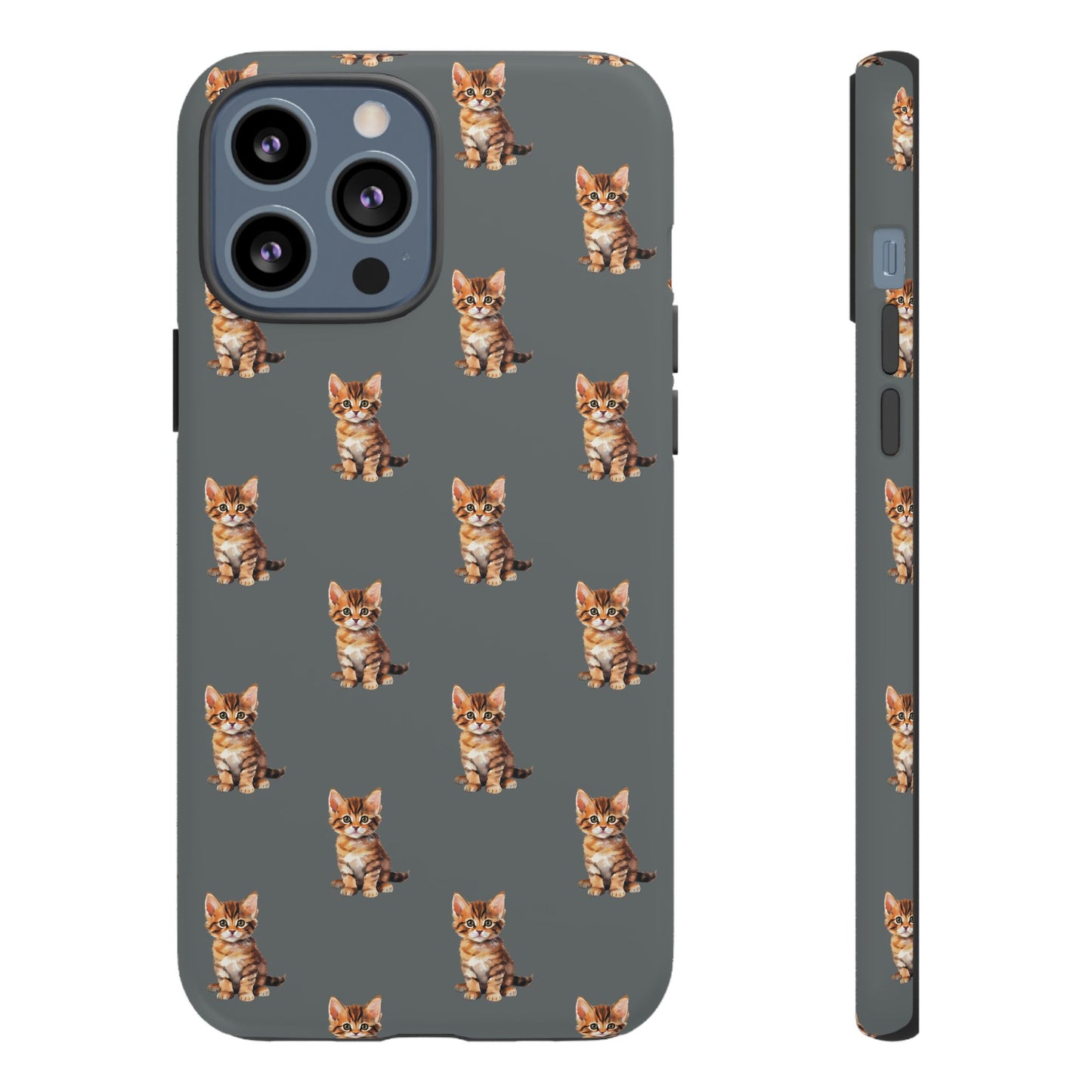 Cat Phone Case Gray