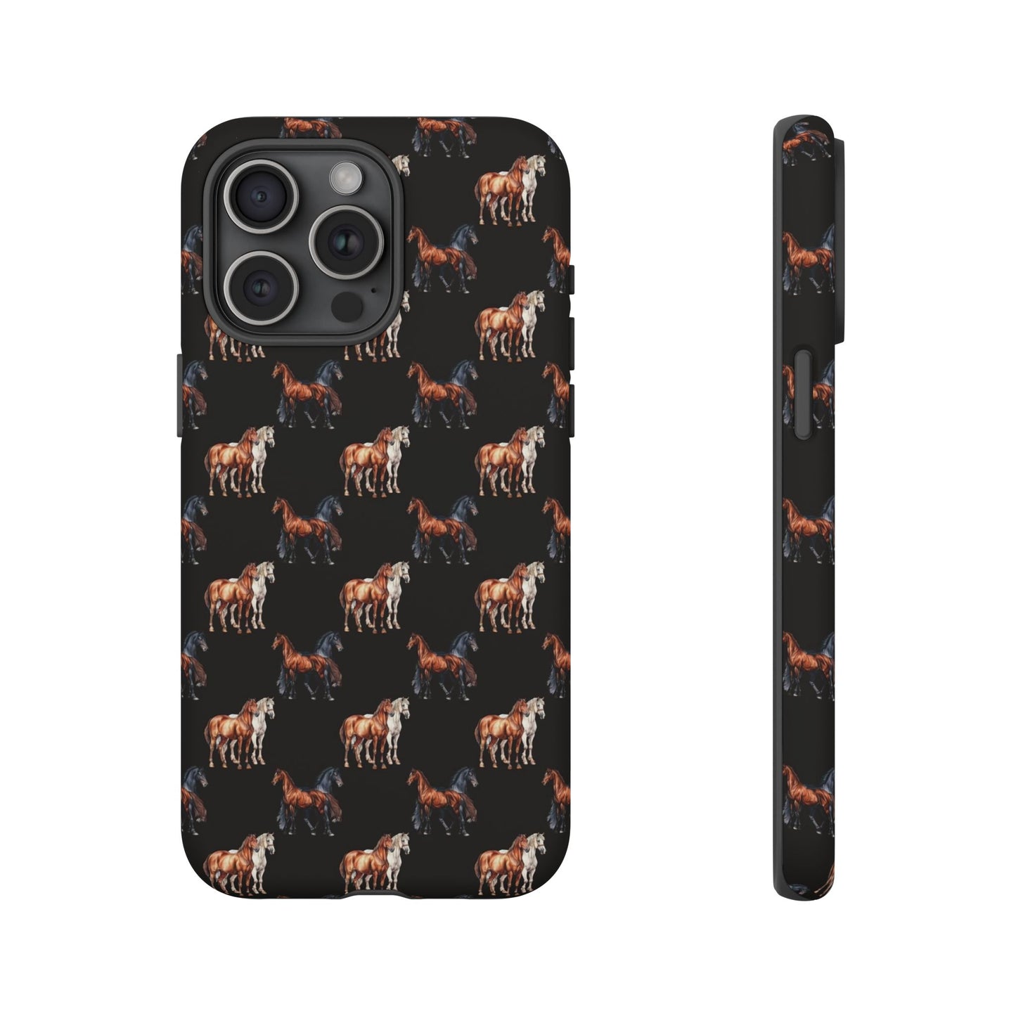 Horse Phone Case Black