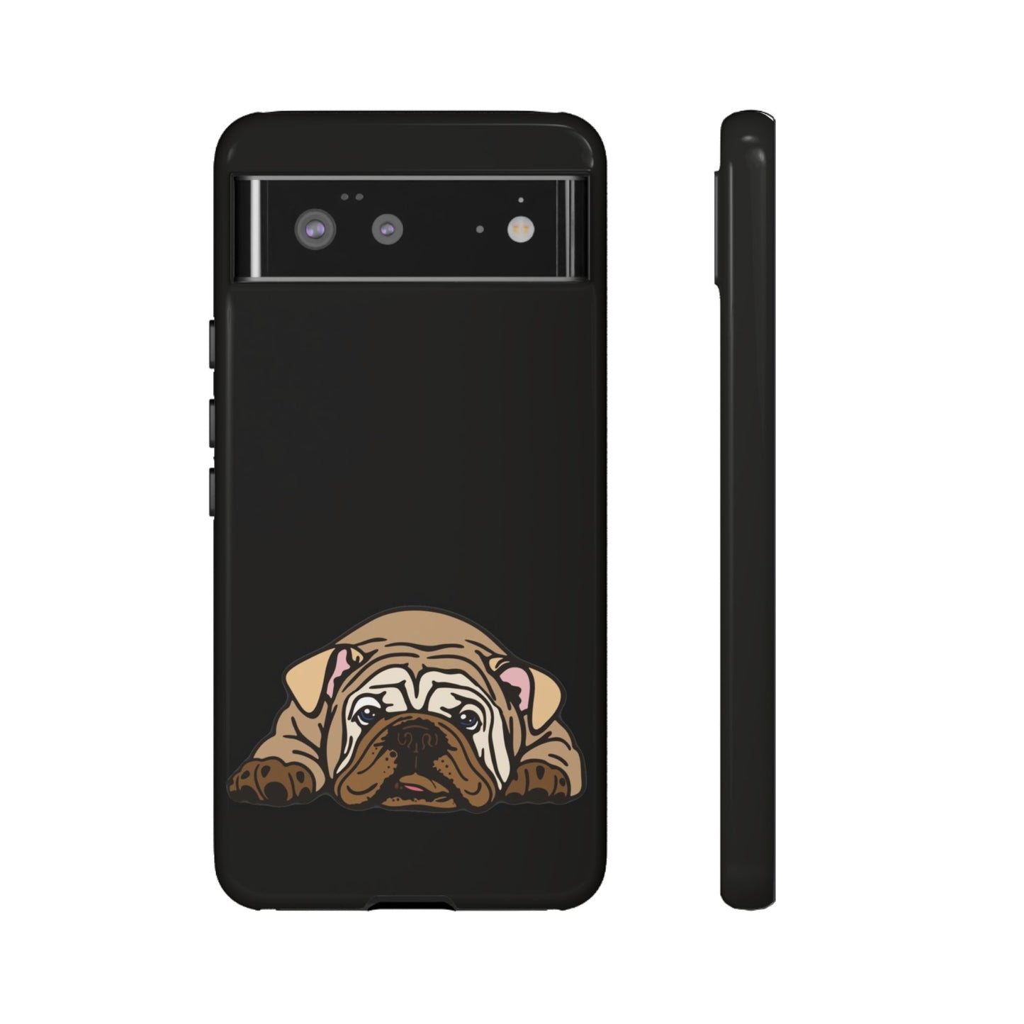 Bulldog Phone Case Black