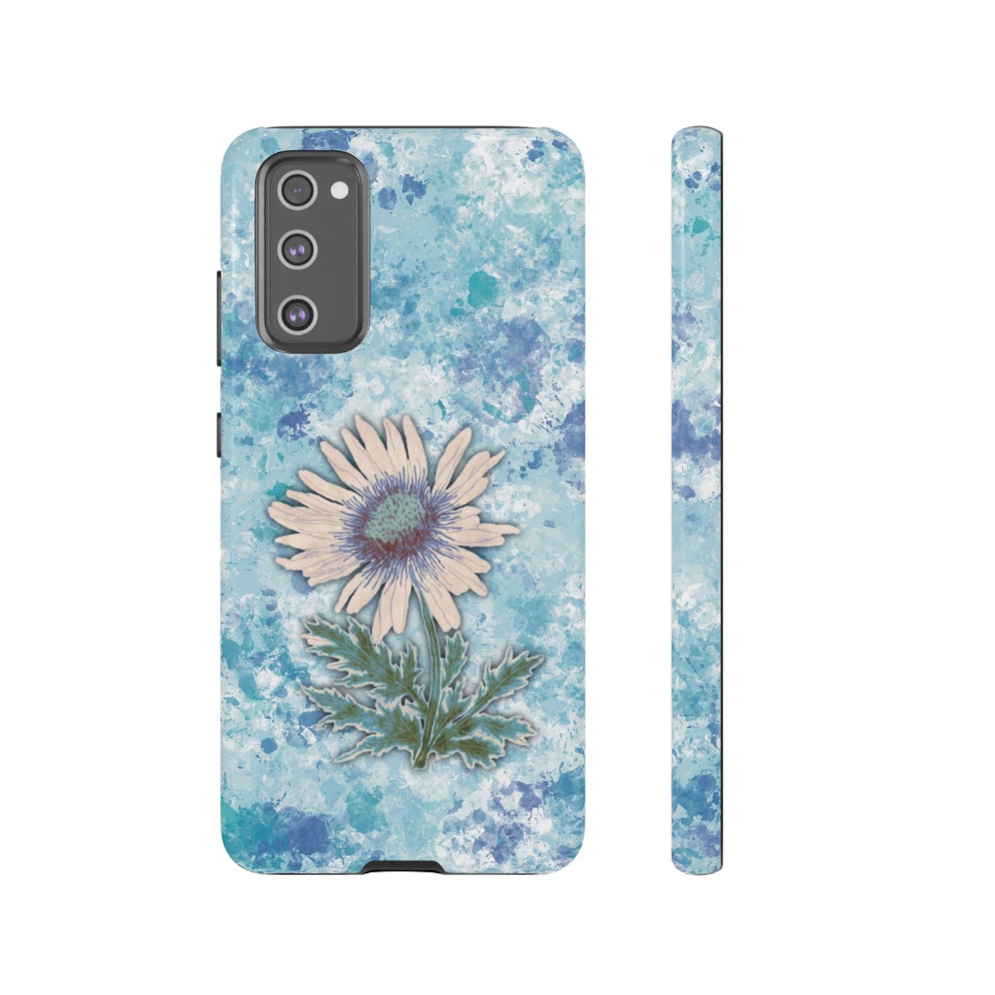 Daisy Phone Case Blue