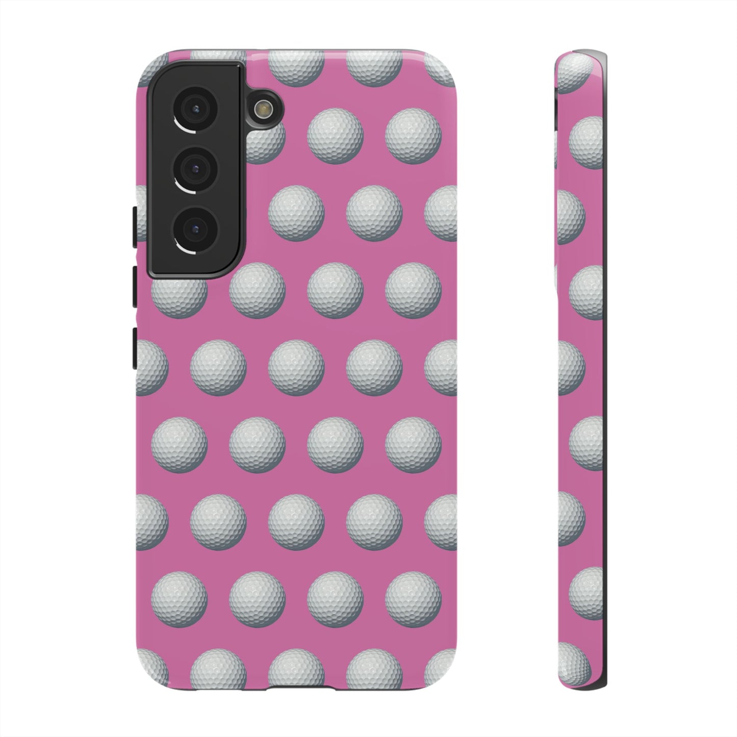 Golf Ball Phone Case Pink