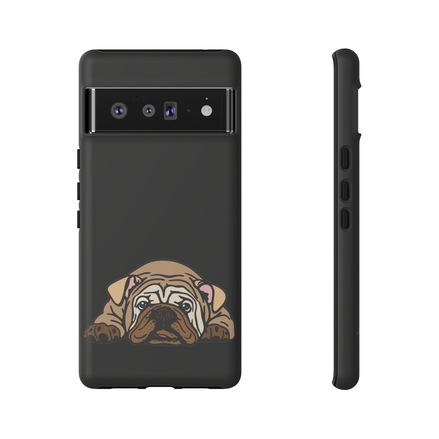 Bulldog Phone Case Black