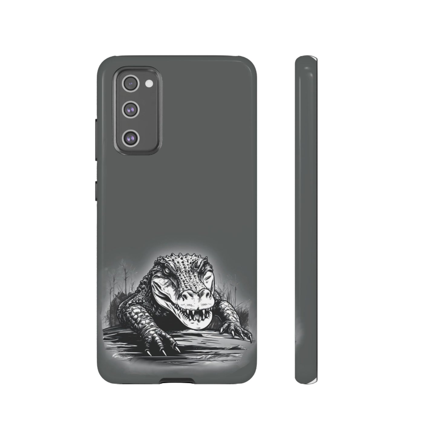 Gator Phone Case Gray