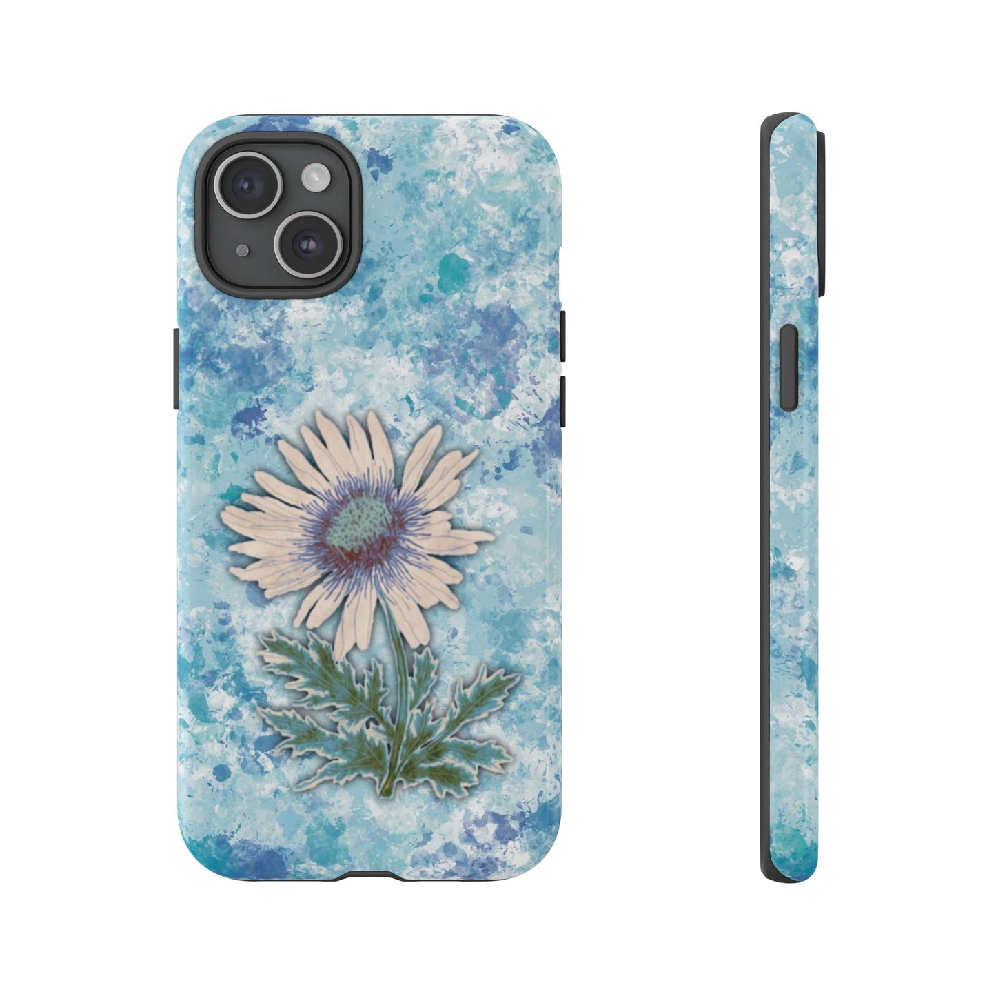 Daisy Phone Case Blue