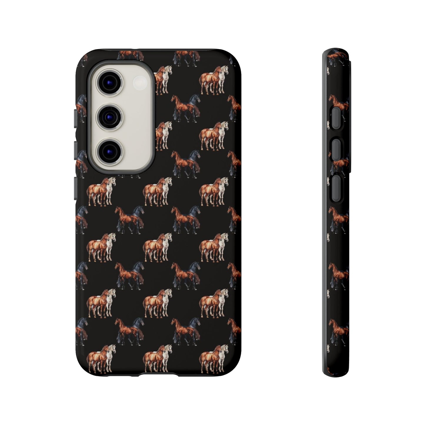 Horse Phone Case Black