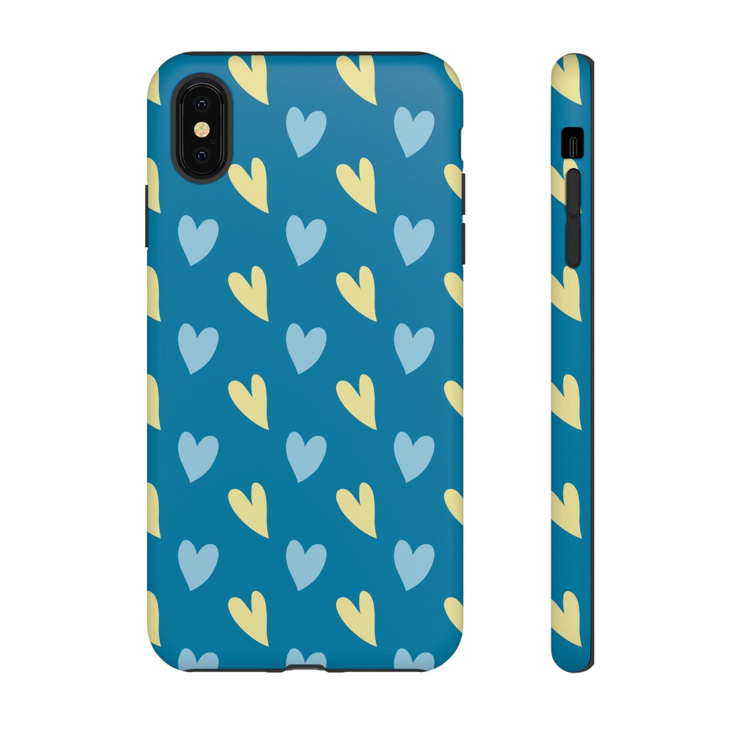 Heart Phone Case Blue