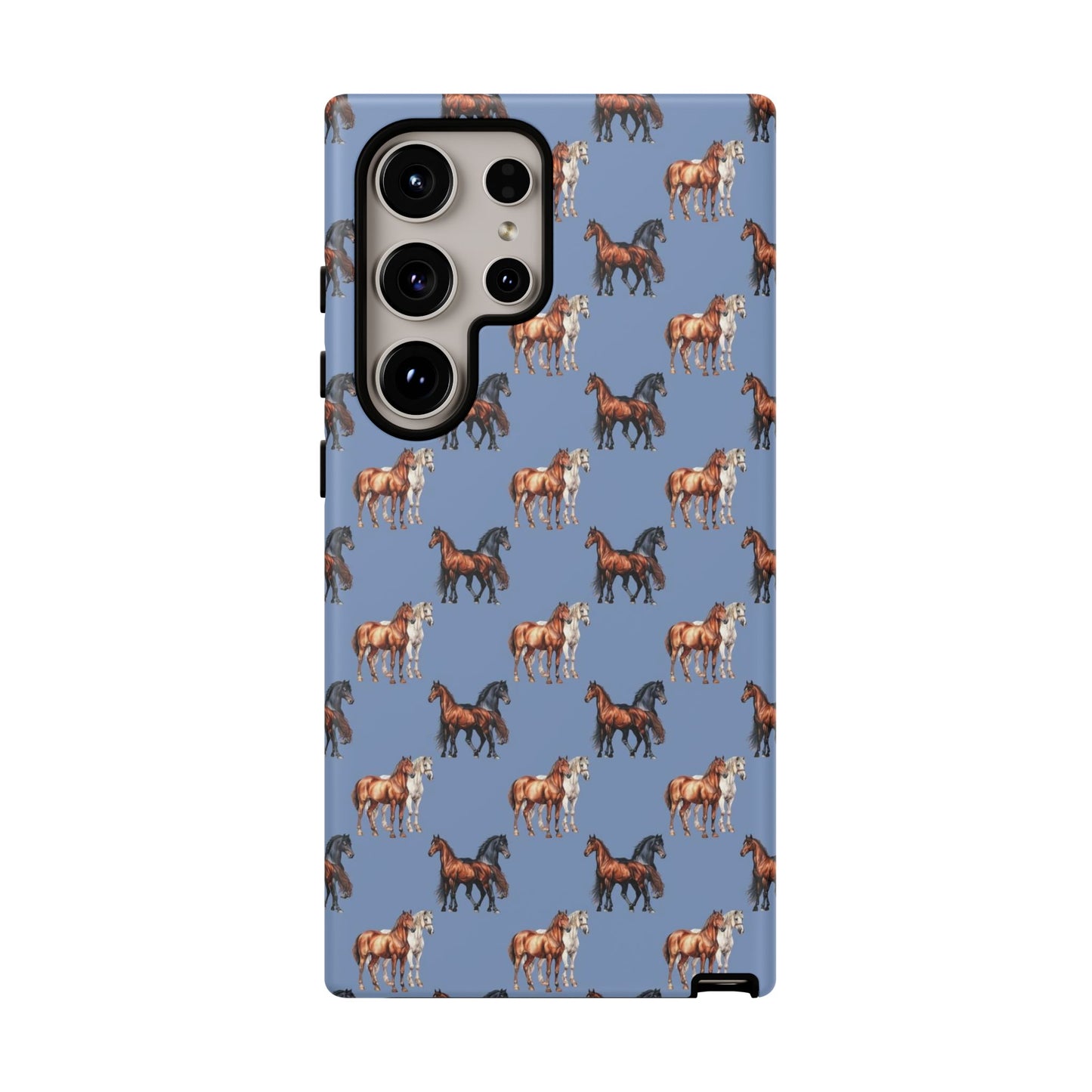 Horse Phone Case Blue