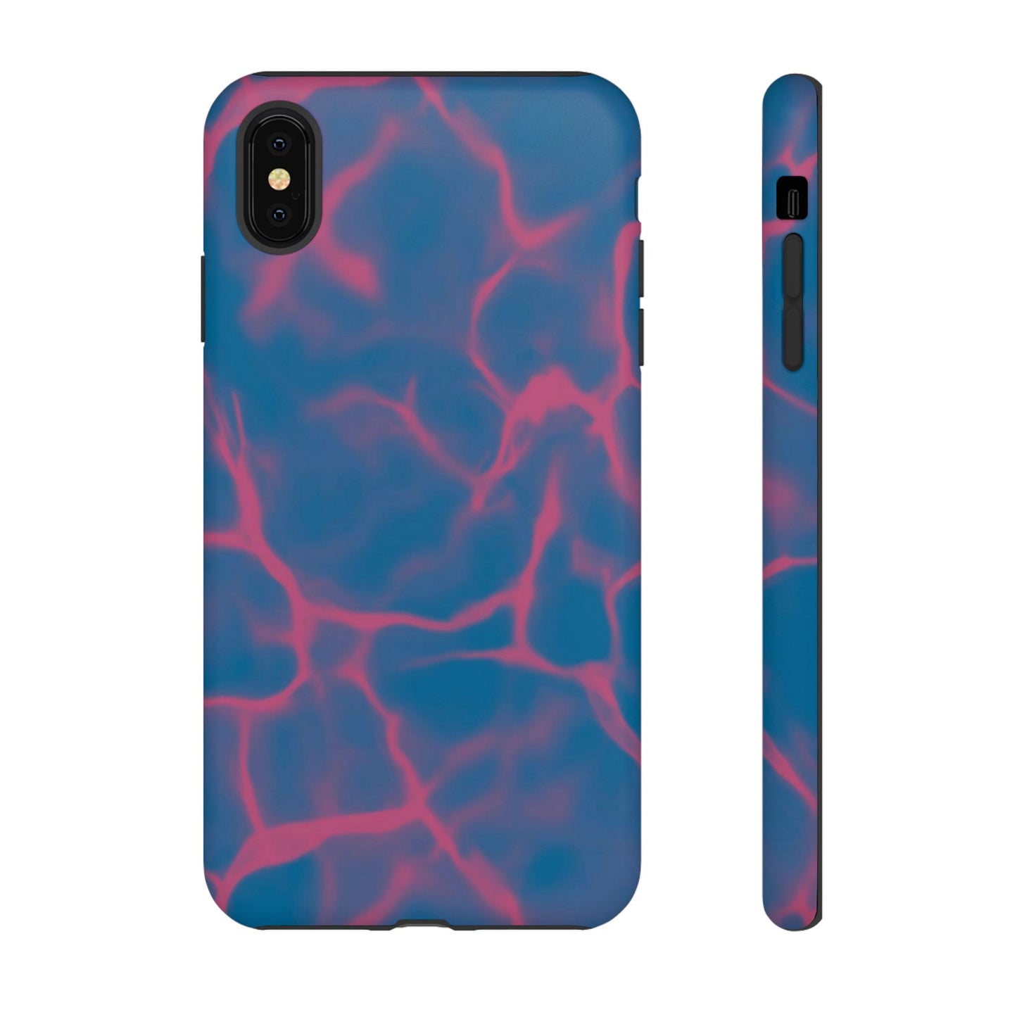 Marble Phone Case Blue Pink