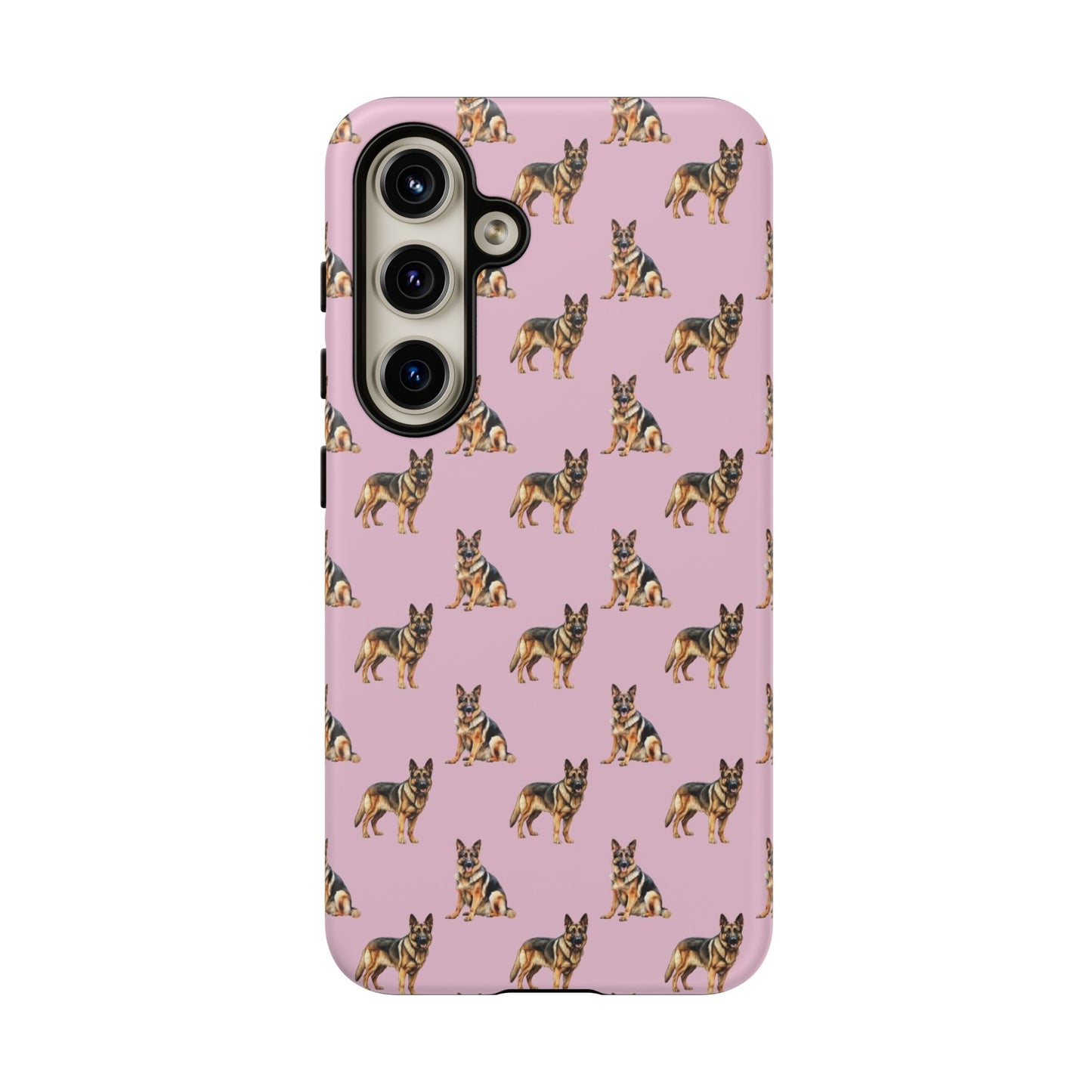 German Shepherd Phone Case Pink