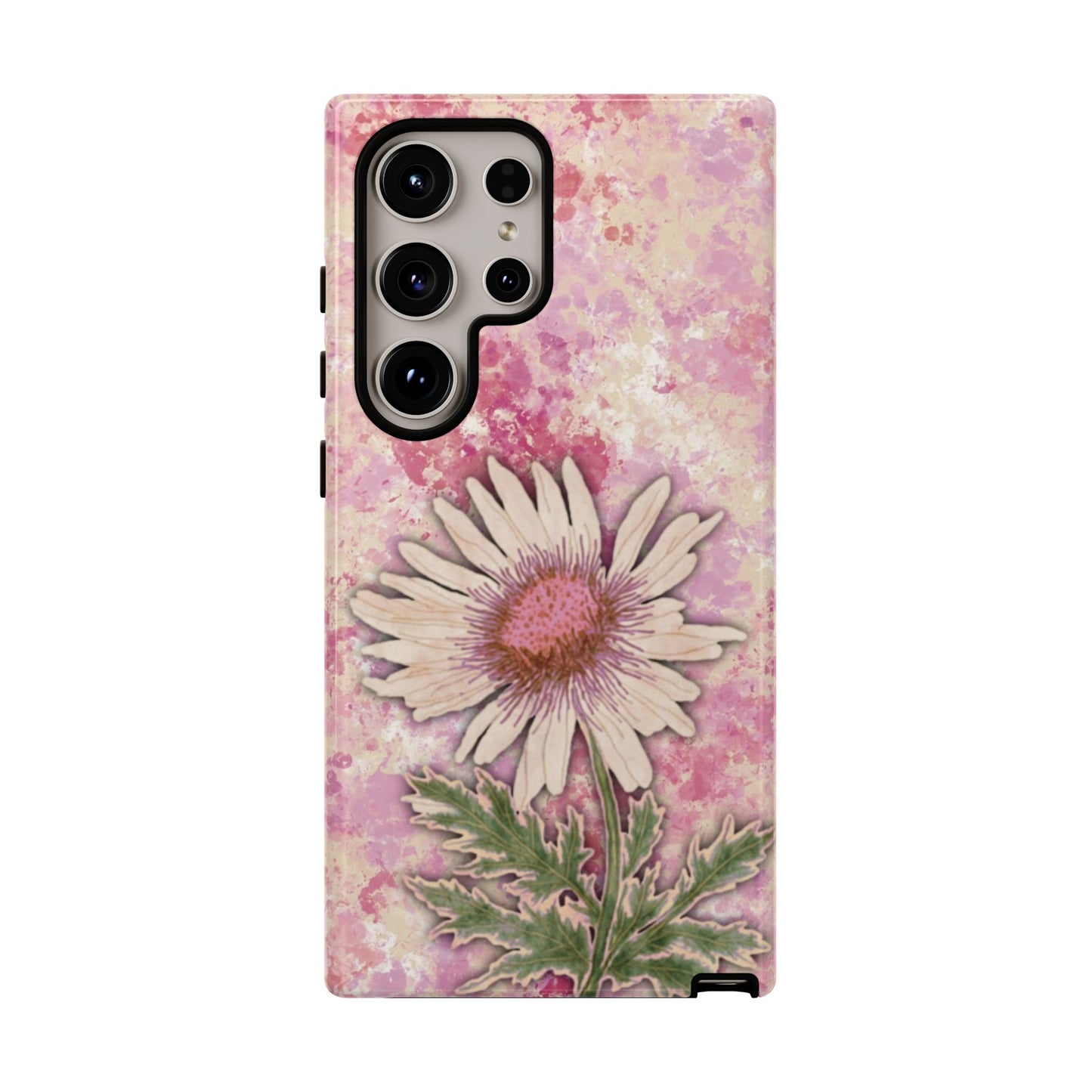 Daisy Phone Case Pink