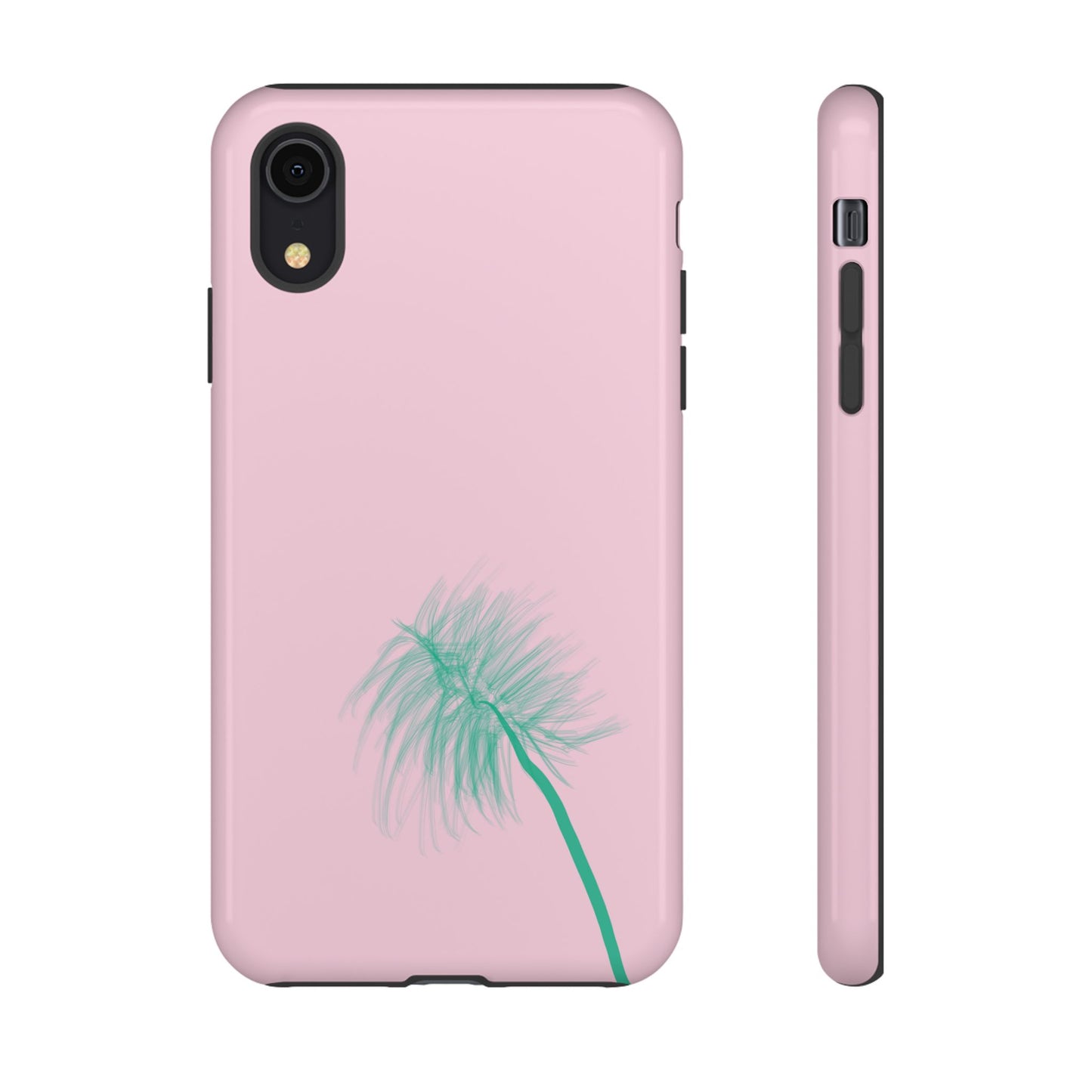 Dandelion Blowball Phone Case Pink