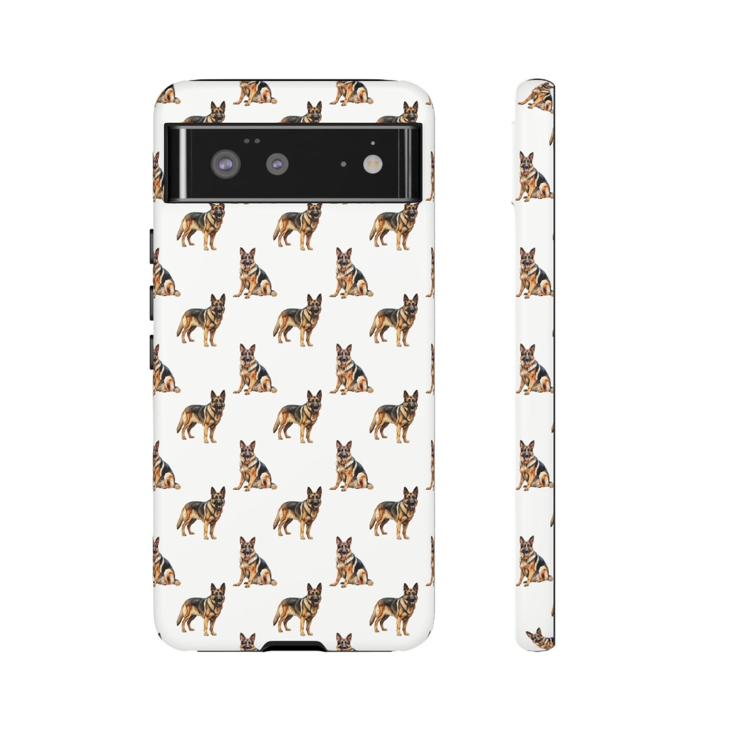 German Shepherd Phone Case White