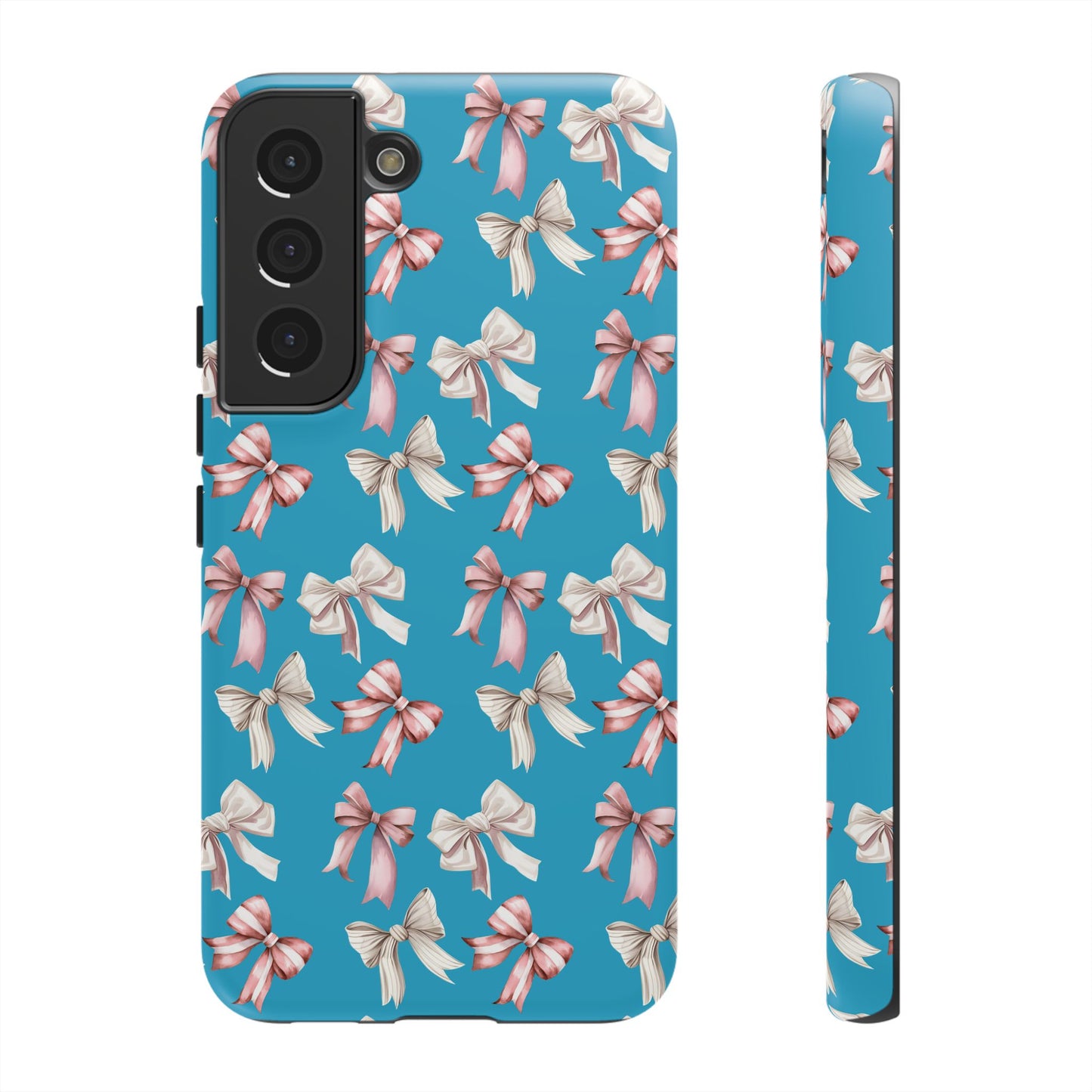 Bow Phone Case Turquoise