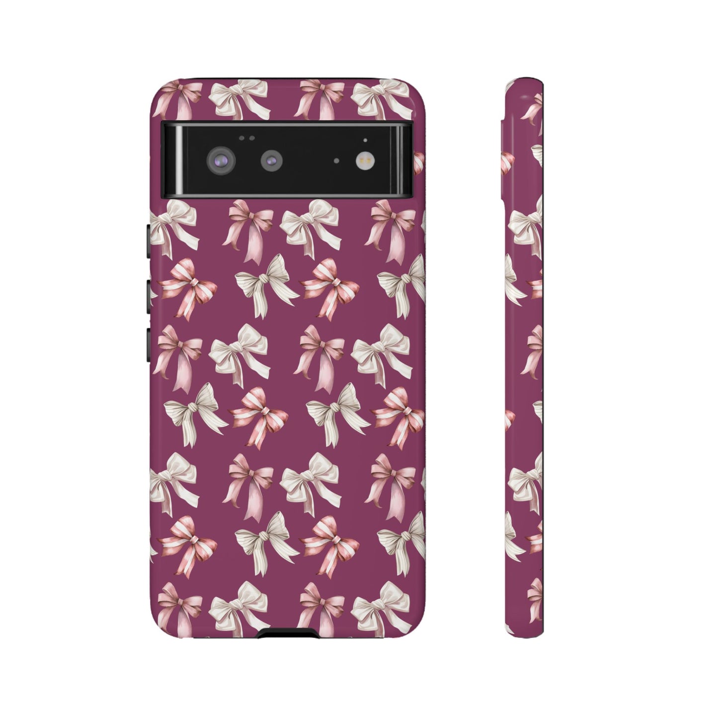 Bow Phone Case Berry