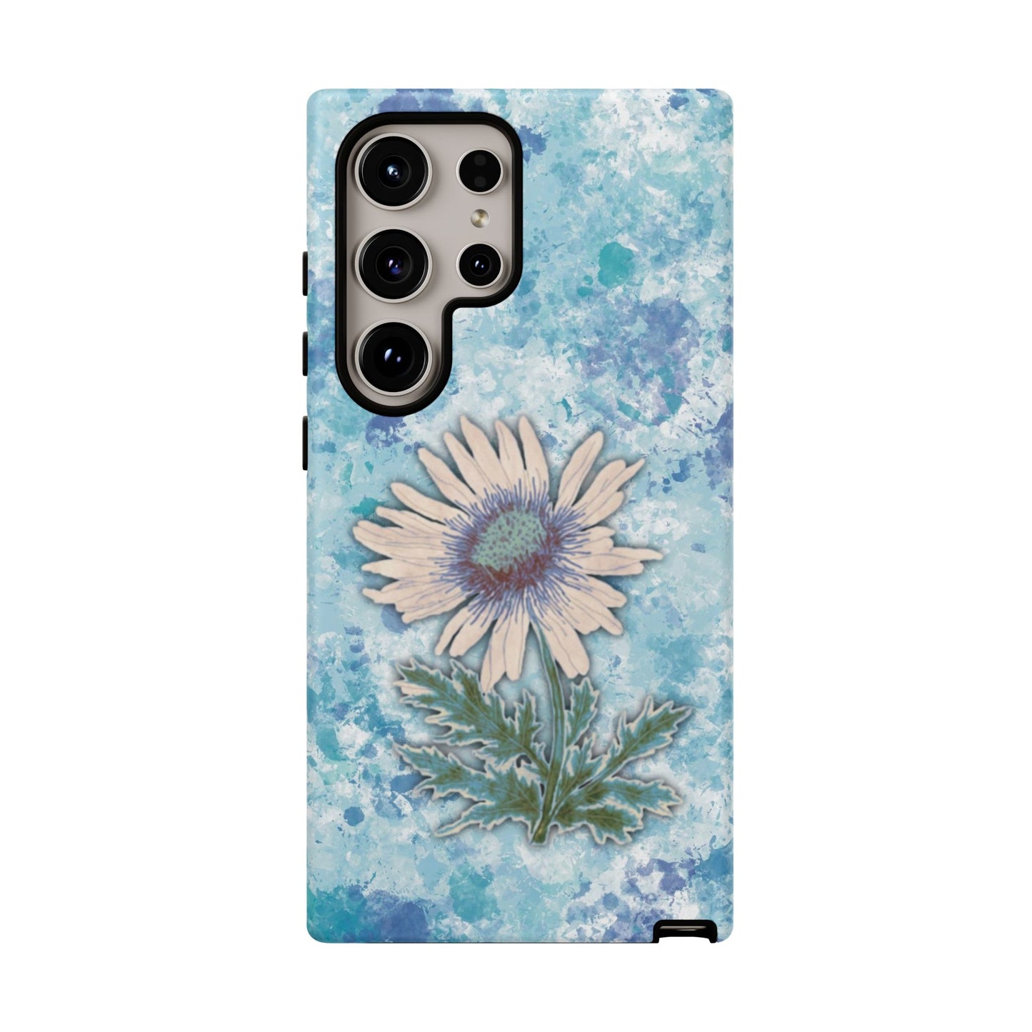 Daisy Phone Case Blue