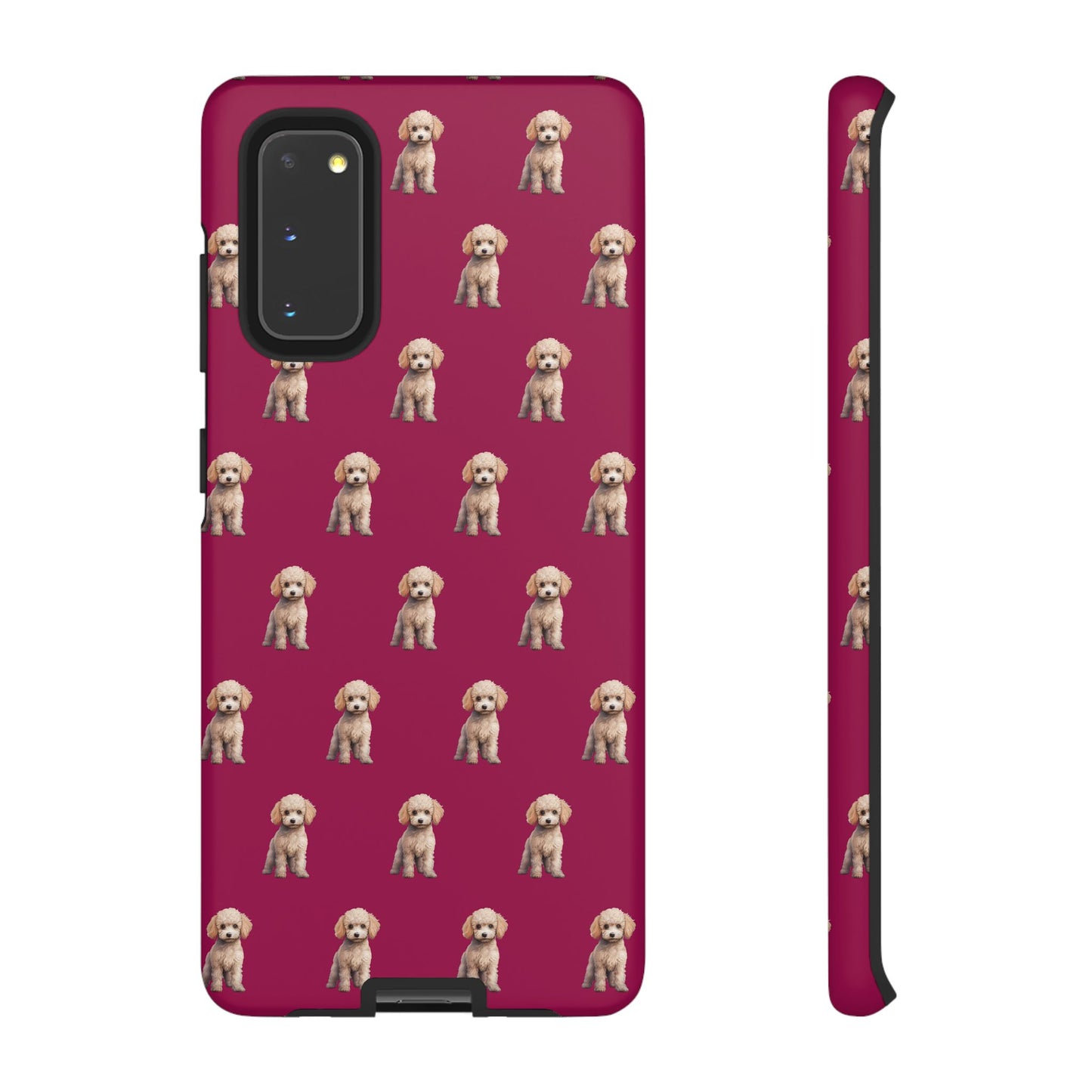 Poodle Phone Case Berry